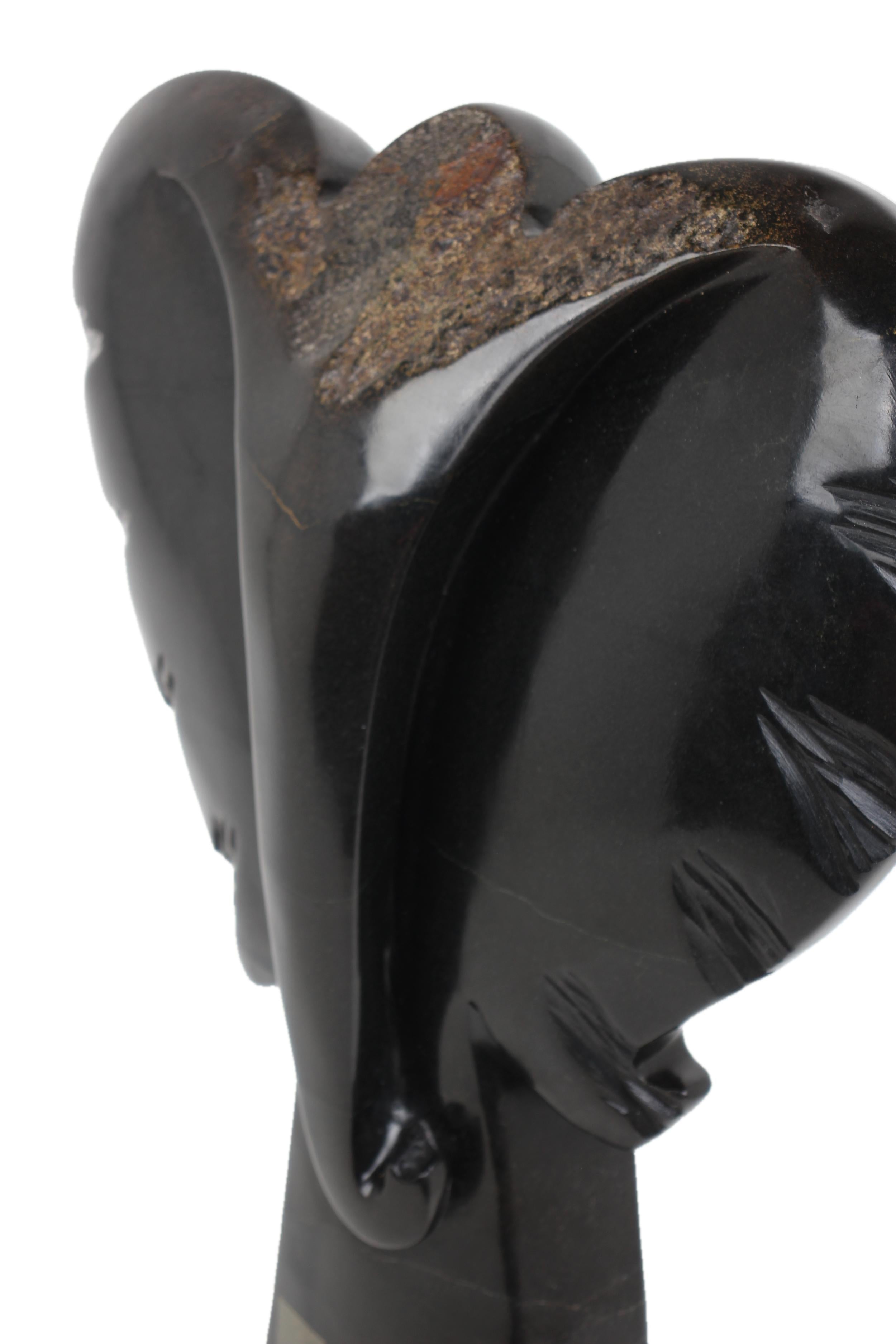 Shona Tribe Springstone Elephant ~28.3" Tall - New 2025 - Shona