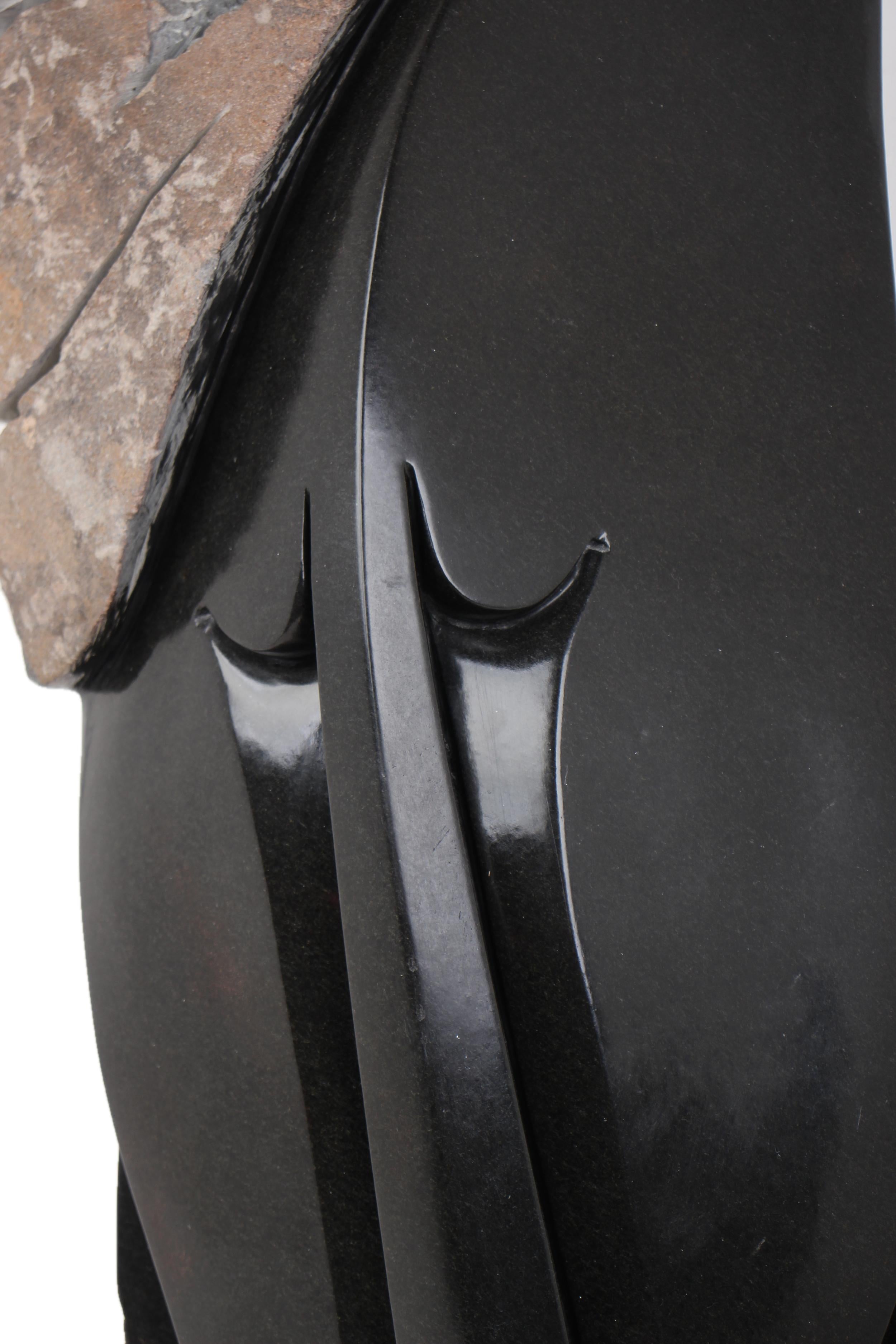 Shona Tribe Springstone Chief ~42.5" Tall - New 2025 - Shona Stone