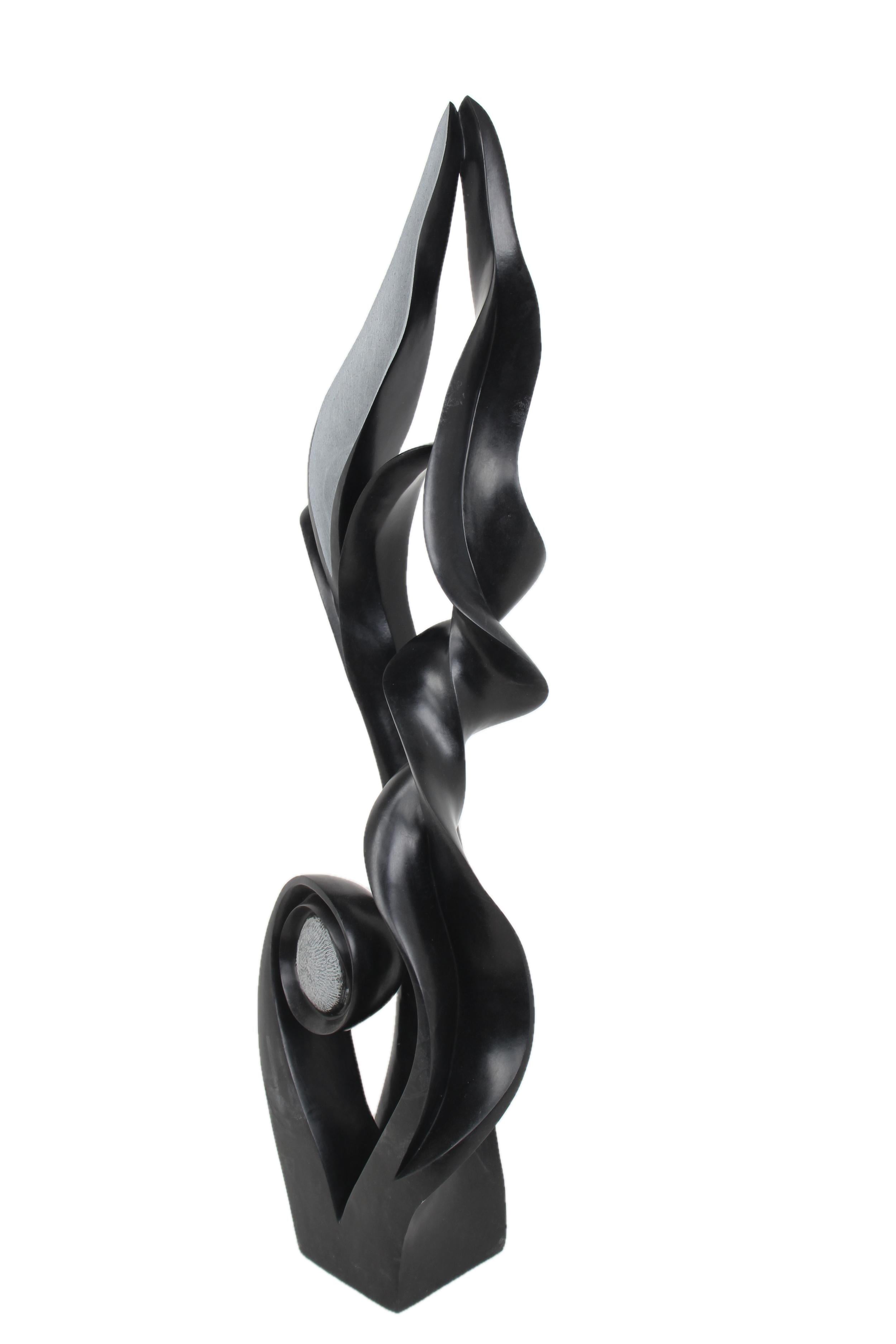 Shona Tribe Springstone Abstract Sculpture ~62.2" Tall - New 2025 - Shona