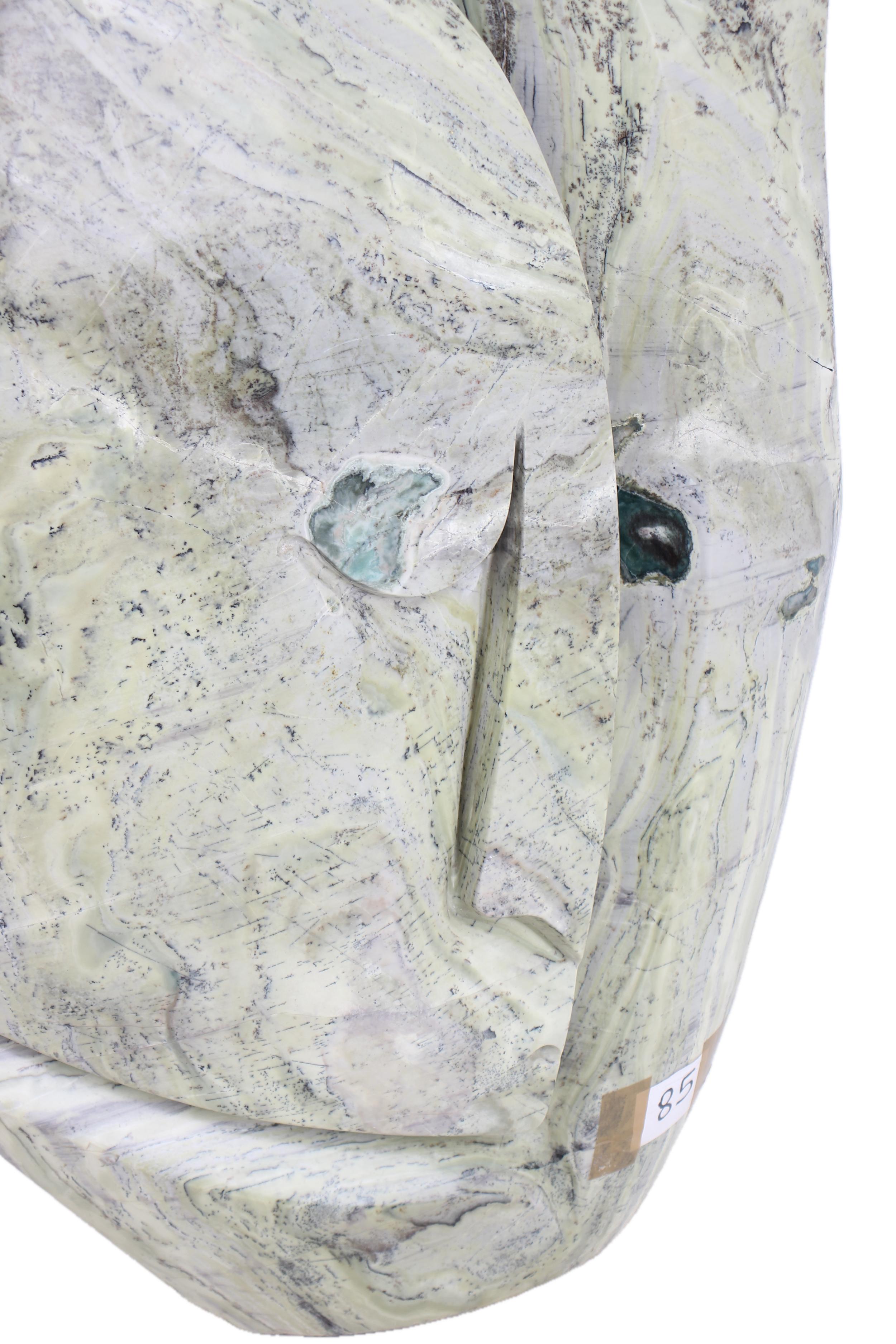 Shona Tribe Butter Jade Sculpture ~38.6" Tall - New 2025 - Shona