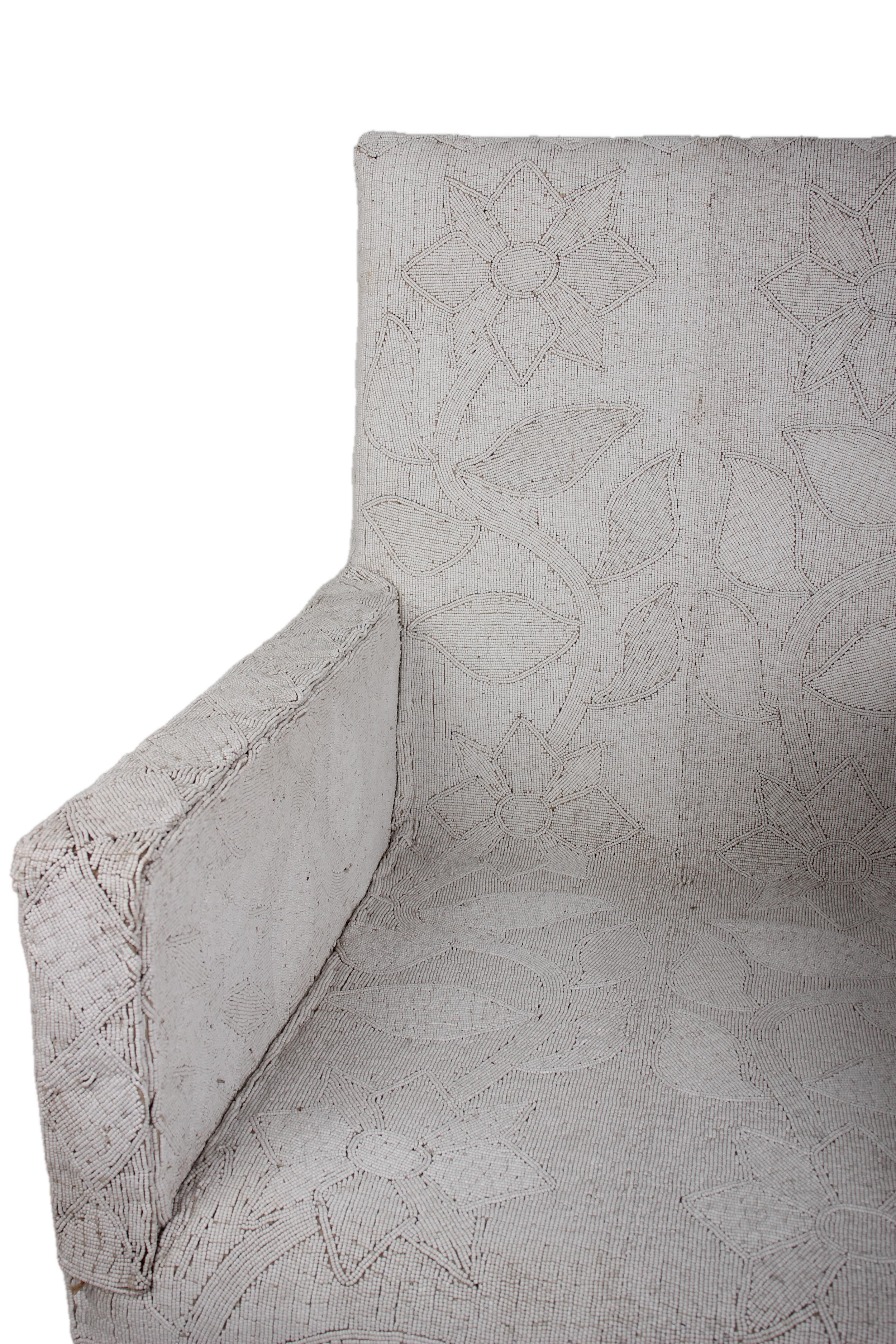 Yoruba Tribe Beaded Chairs ~37.4" Tall - New 2025 - Beaded Artifacts