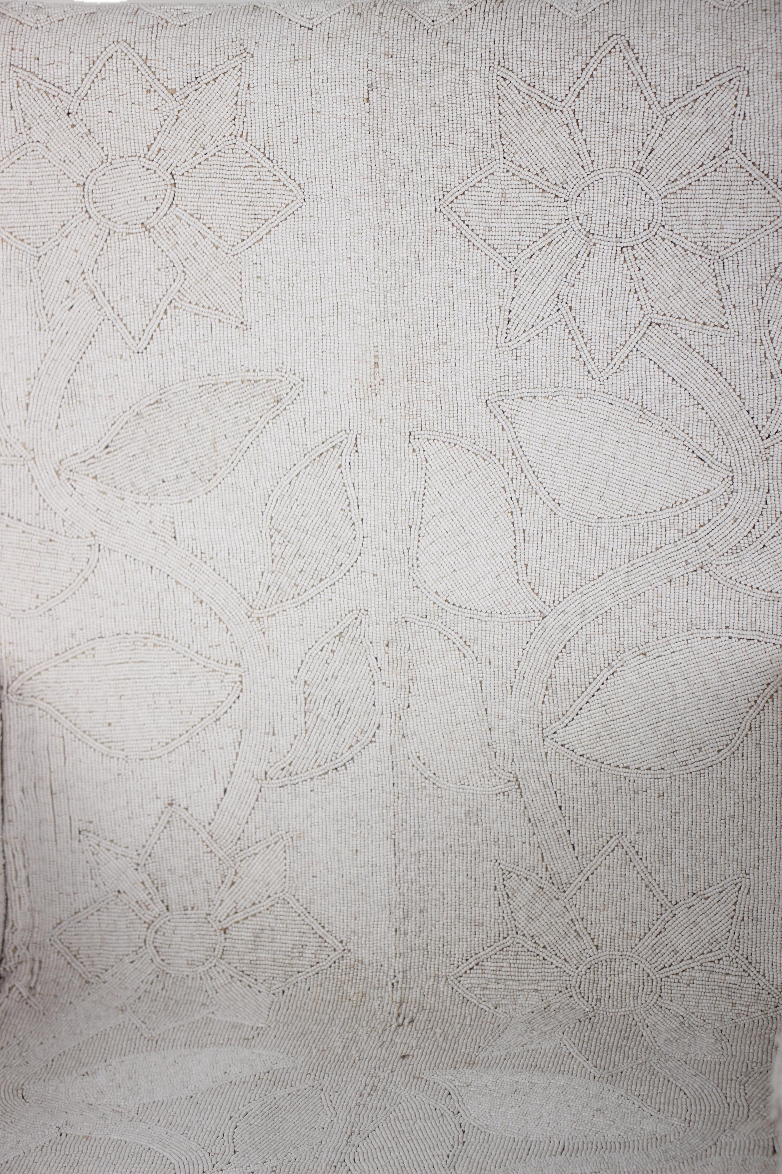 Yoruba Tribe Beaded Chairs ~37.4" Tall - New 2025 - Beaded Artifacts