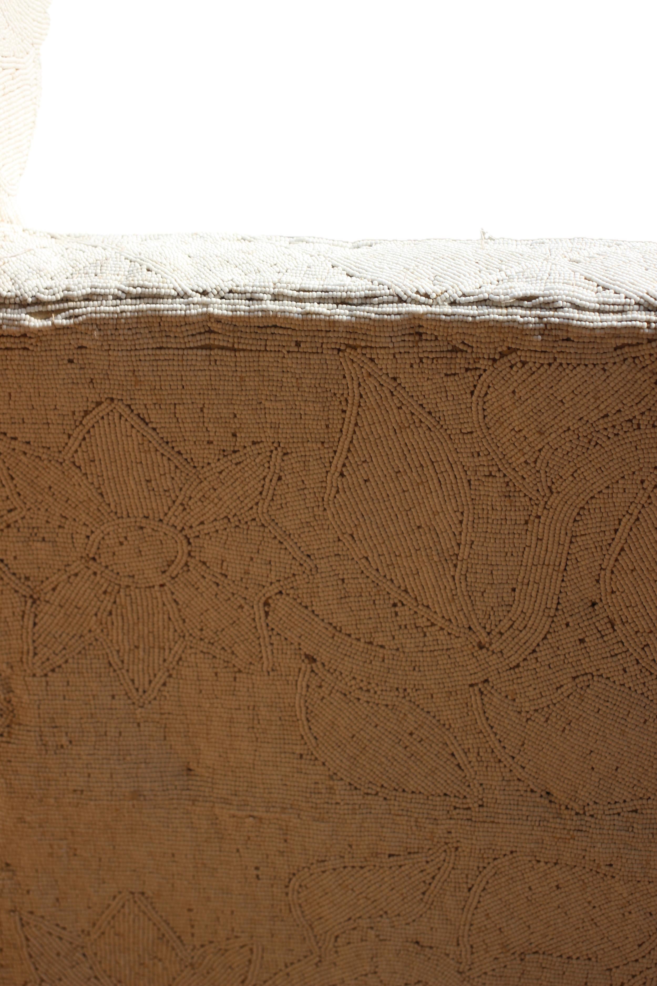 Yoruba Tribe Beaded Chairs ~37.4" Tall - New 2025 - Beaded Artifacts