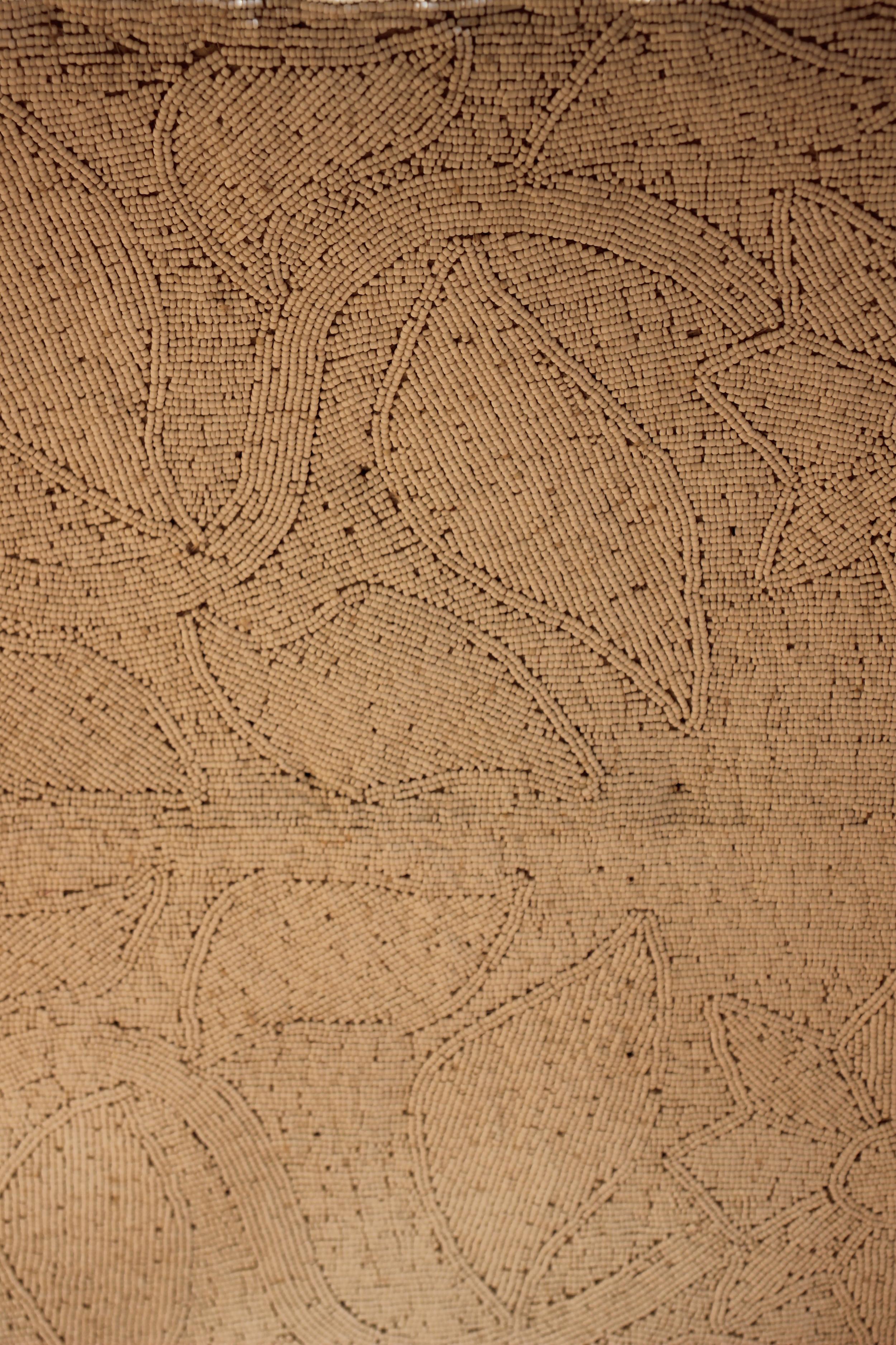 Yoruba Tribe Beaded Chairs ~37.4" Tall - New 2025 - Beaded Artifacts