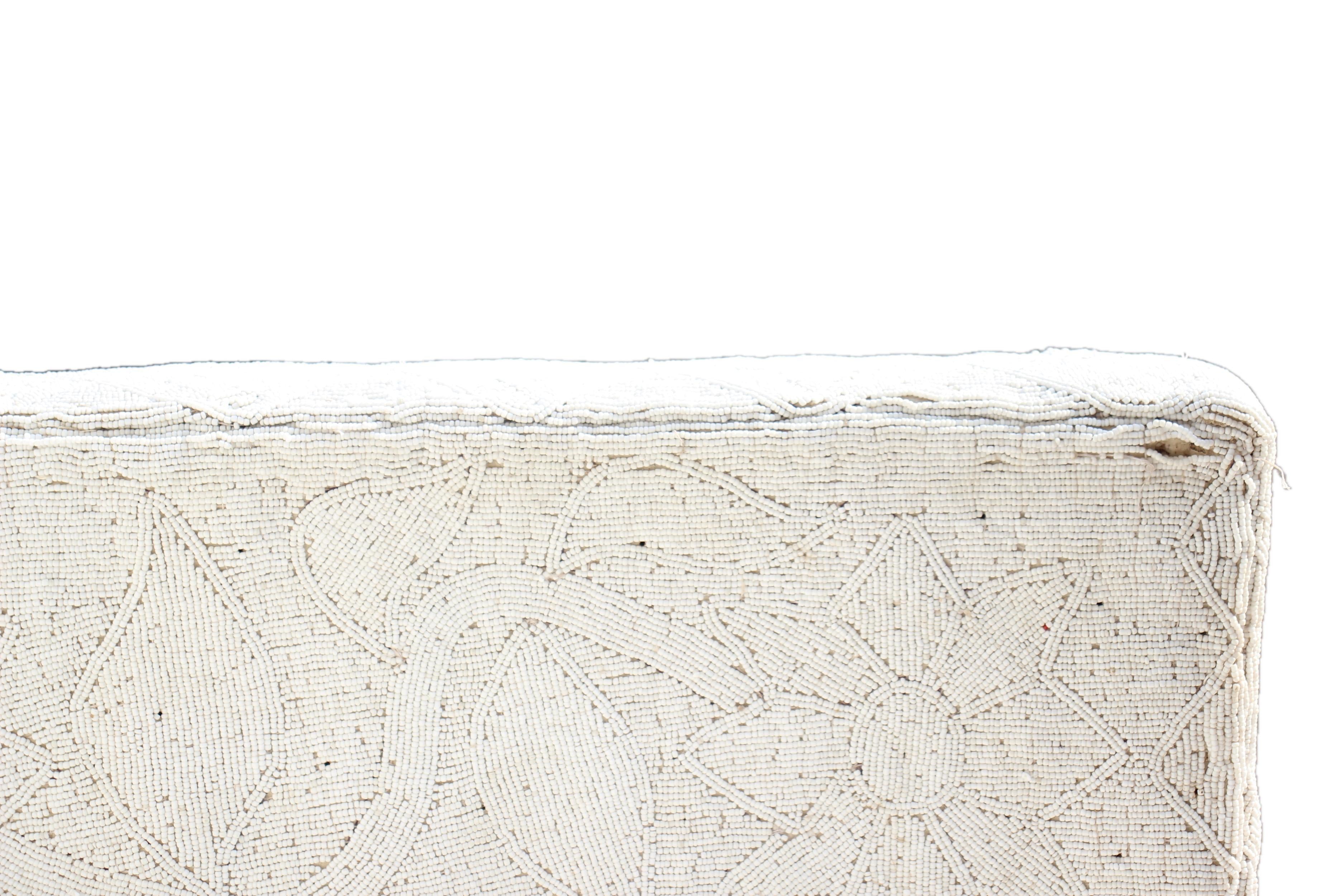 Yoruba Tribe Beaded Chairs ~37.4" Tall - New 2025 - Beaded Artifacts