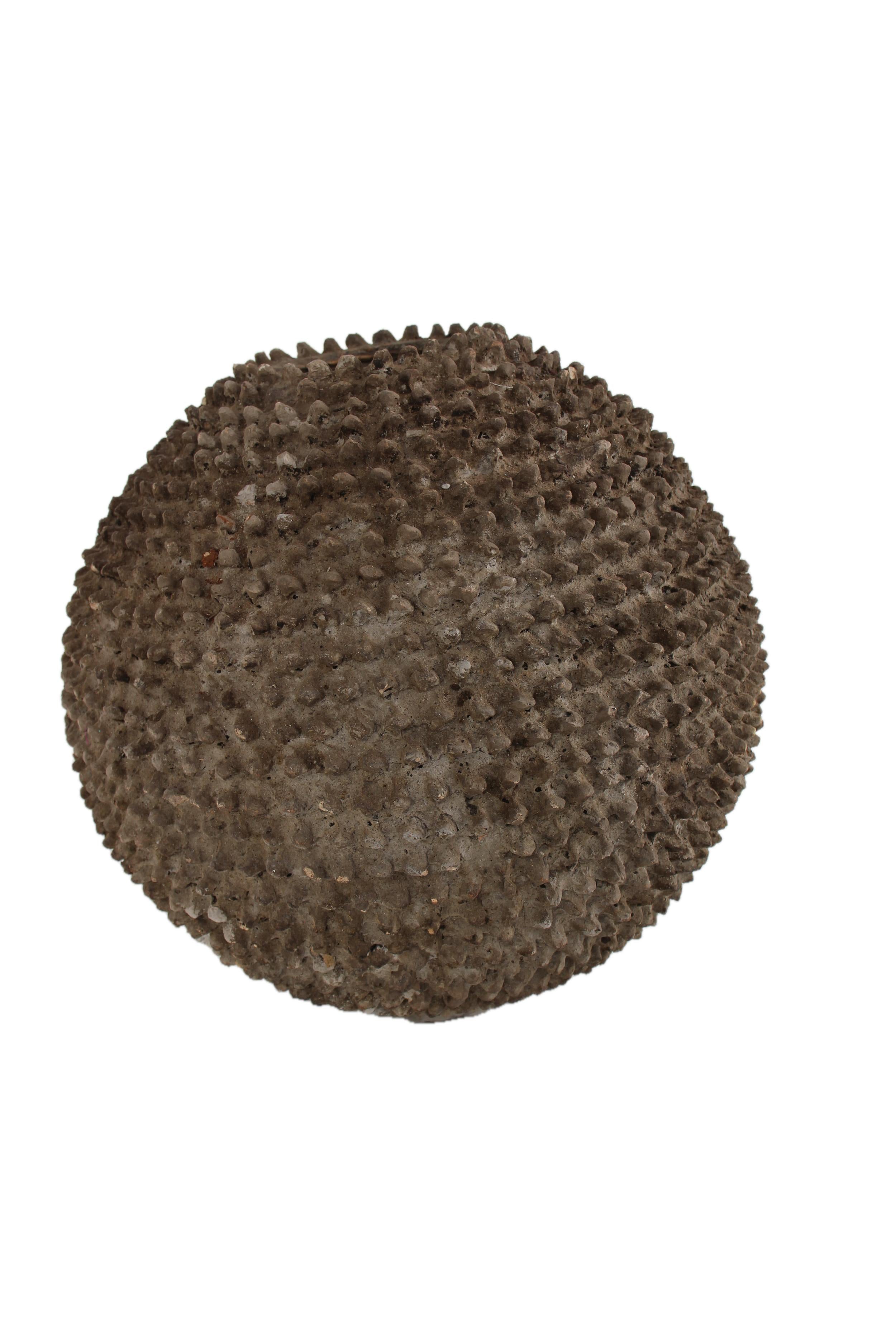 Mangbetu Tribe Terracotta Pot ~16.9" Tall - New 2025 - West African Artifacts