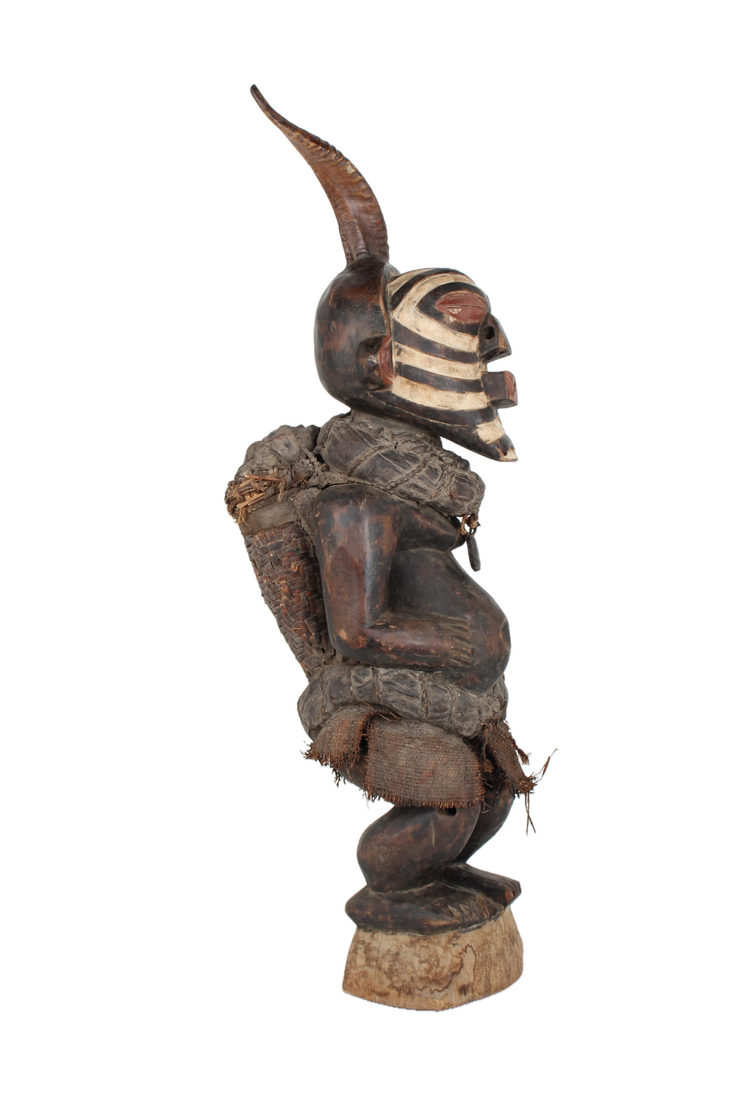 Basonge/Songye Tribe Statue ~31.5" Tall - New 2025 - West African Artifacts