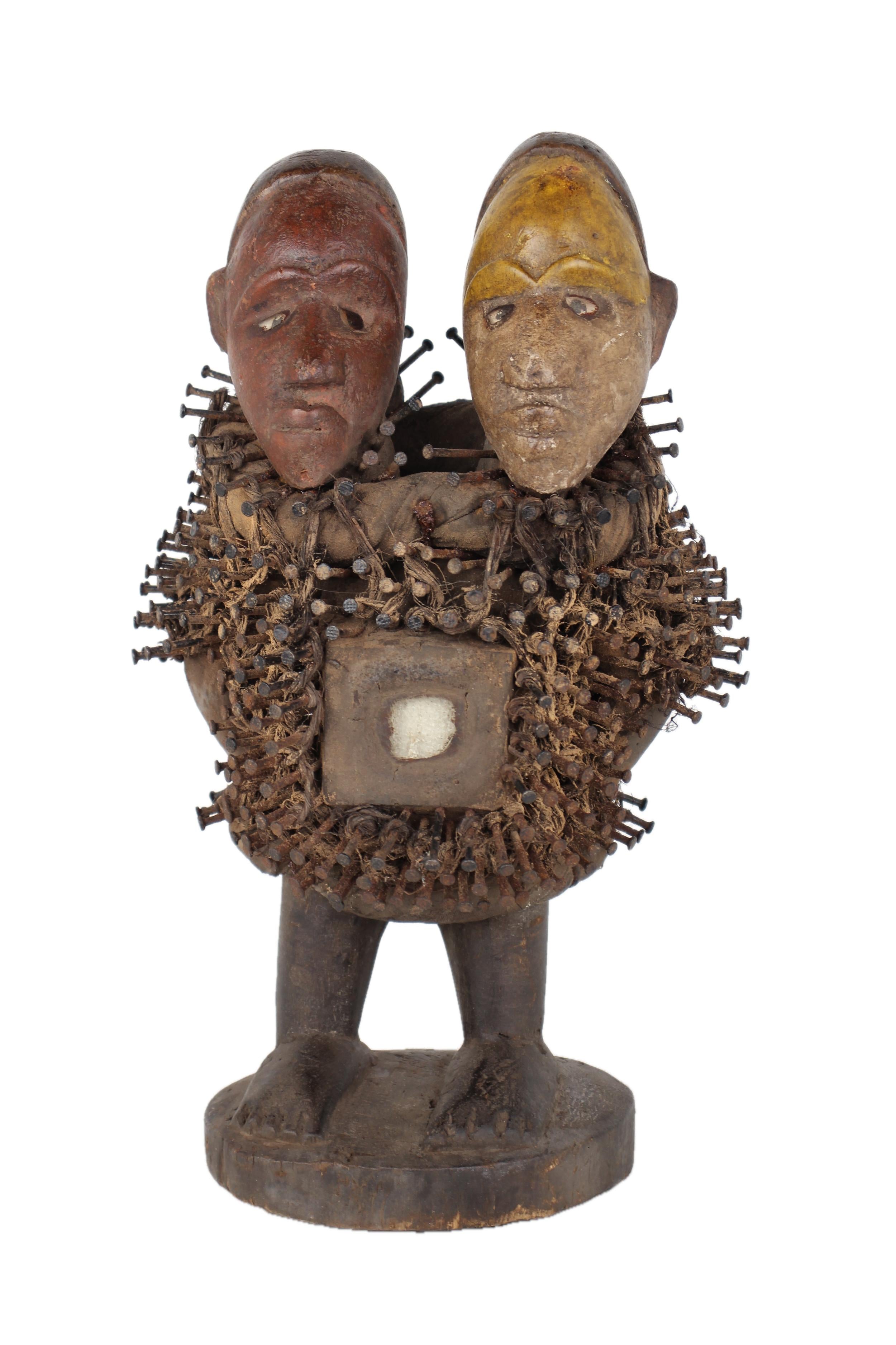 Bakongo Tribe Fetishes ~13.0" Tall - New 2025