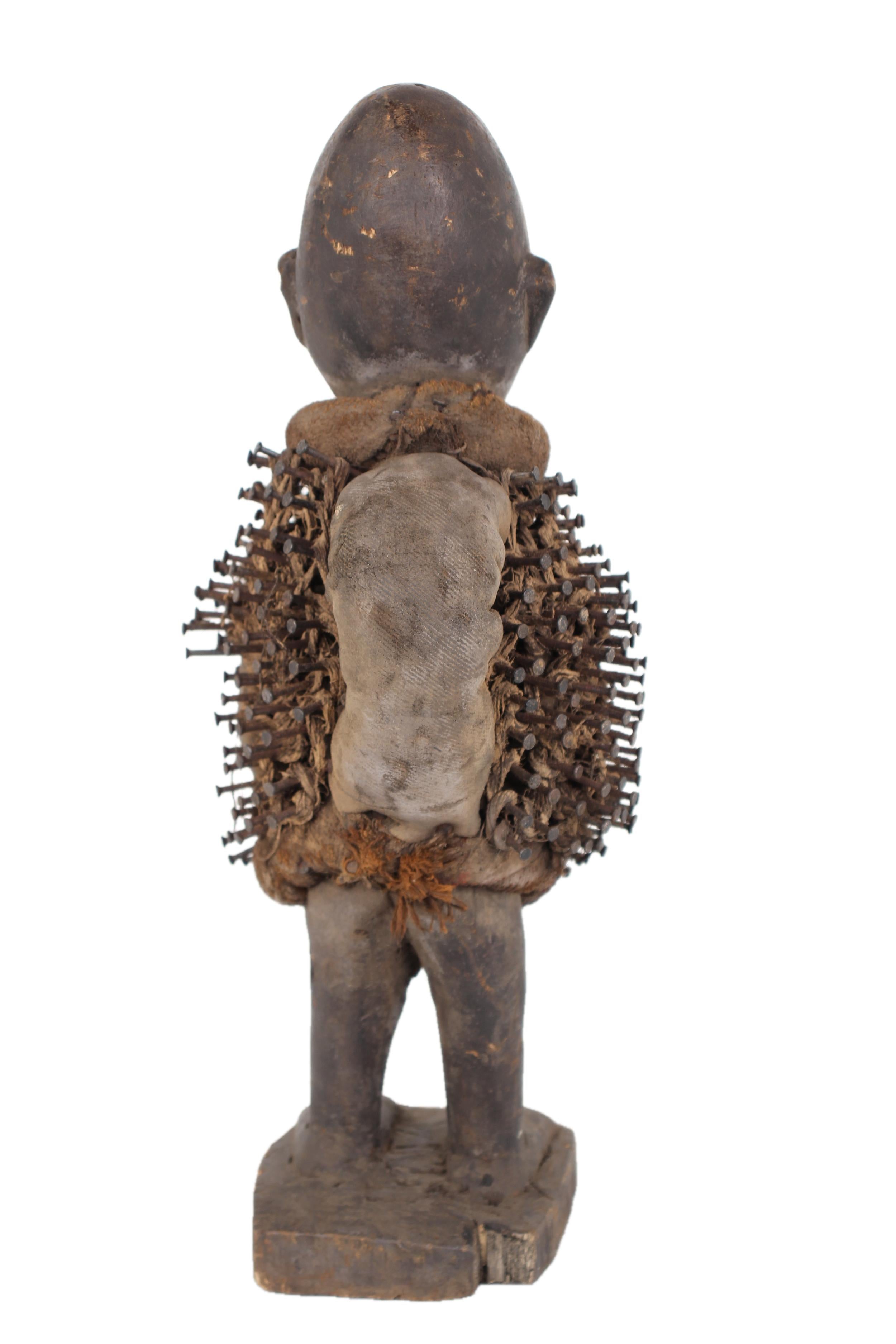 Bakongo Tribe Fetishes ~15.0" Tall - New 2025 - West African Artifacts