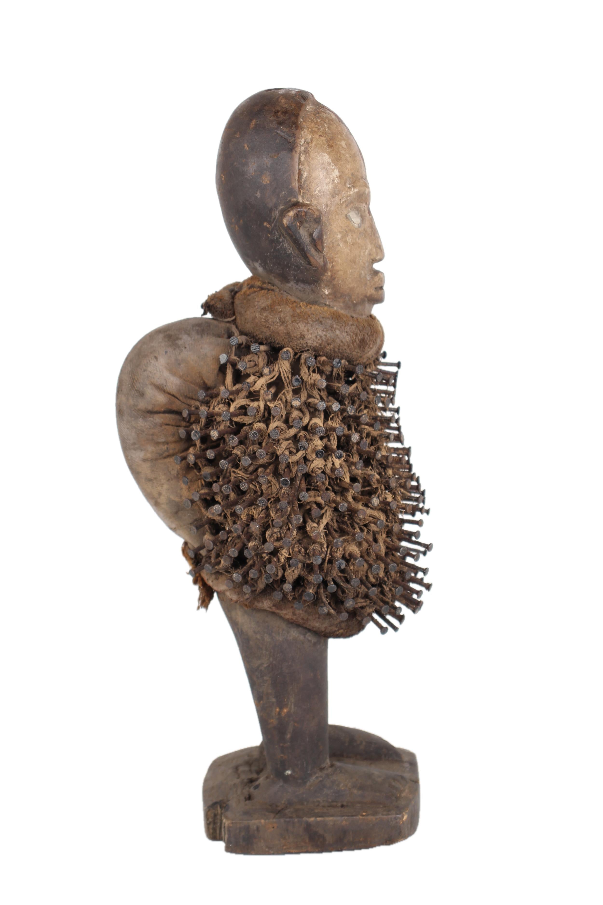 Bakongo Tribe Fetishes ~15.0" Tall - New 2025 - West African Artifacts