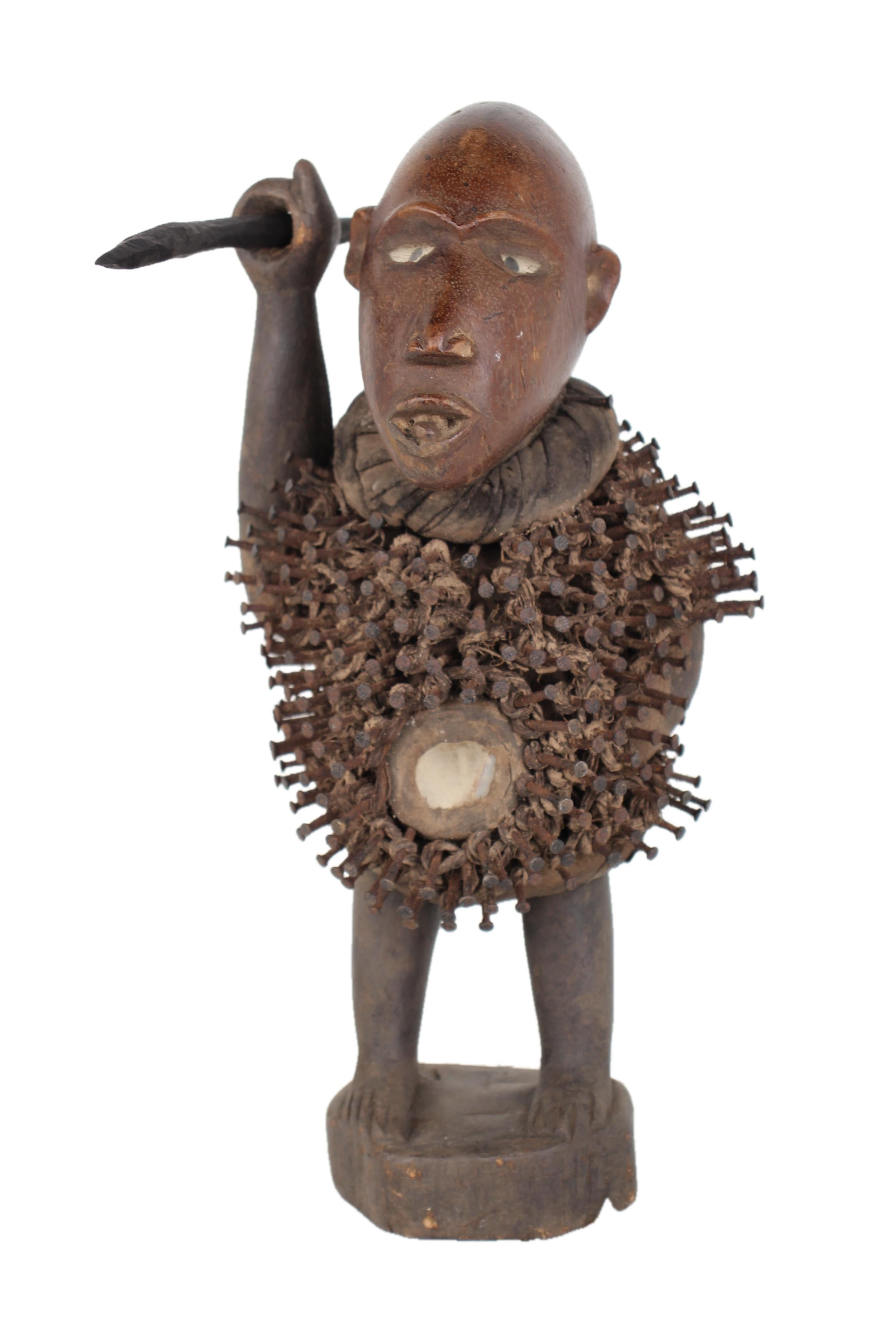 Bakongo Tribe Fetishes ~13.0" Tall - New 2025