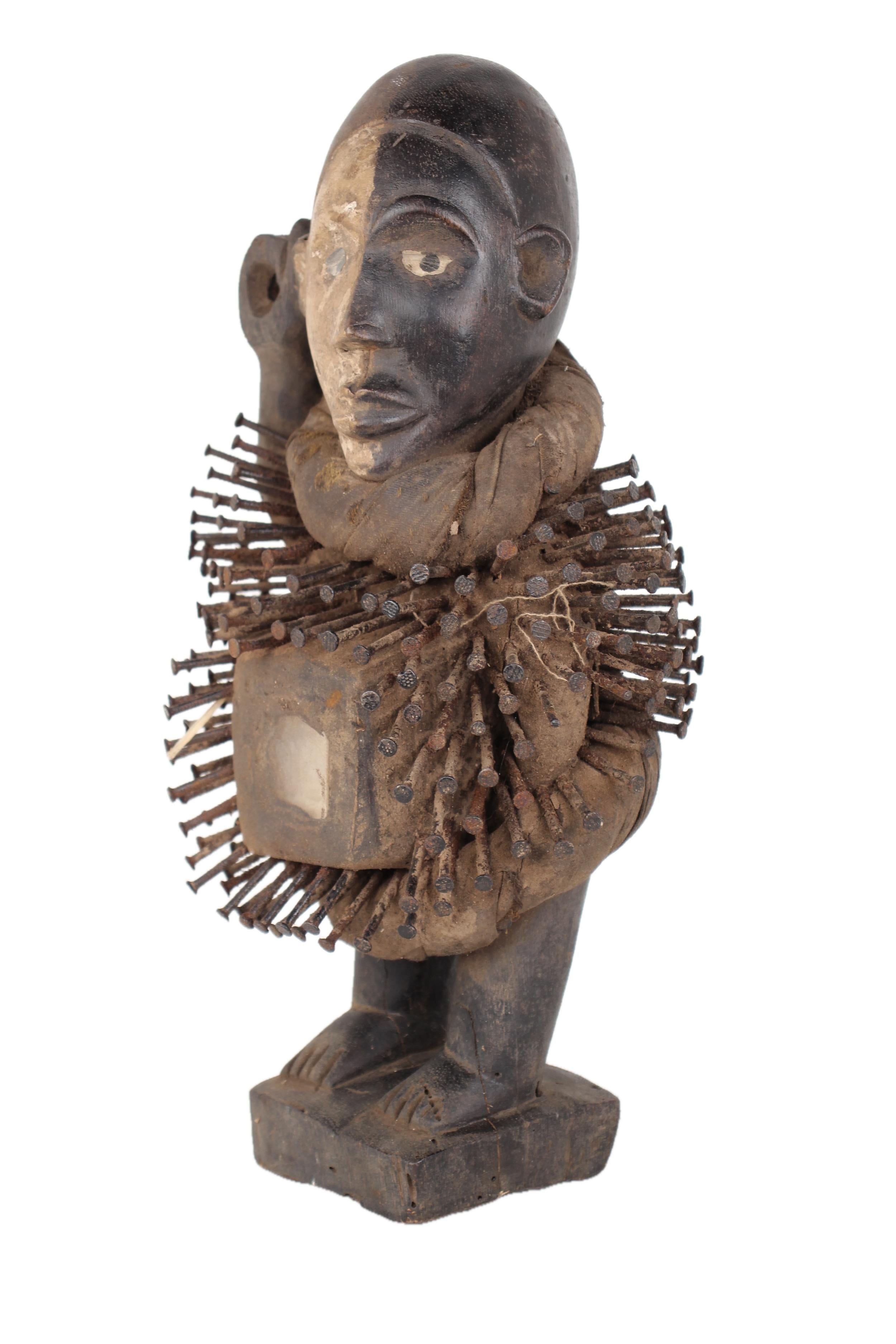 Bakongo Tribe Fetishes ~12.6" Tall - New 2025