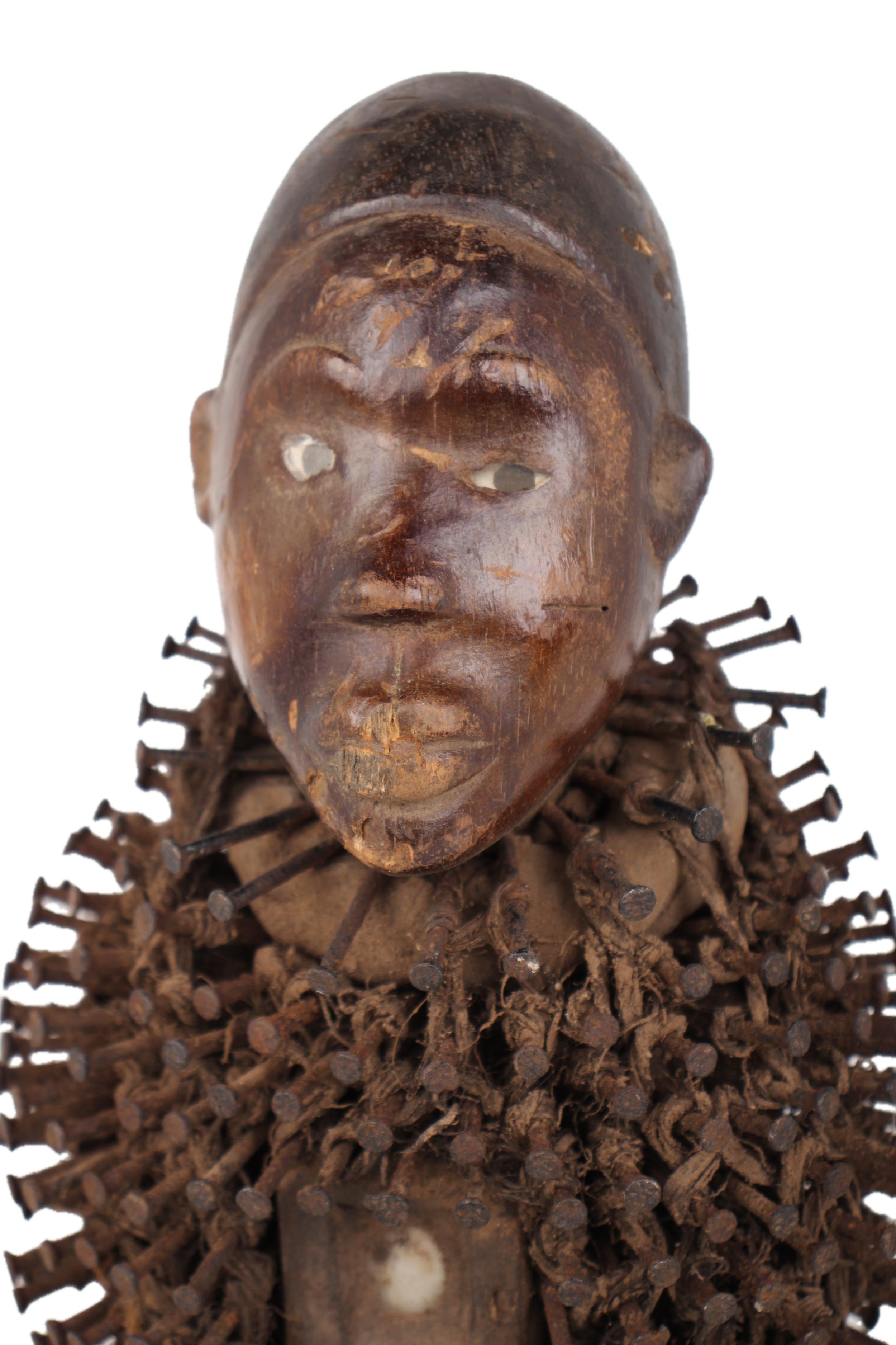 Bakongo Tribe Fetishes ~13.0" Tall - New 2025