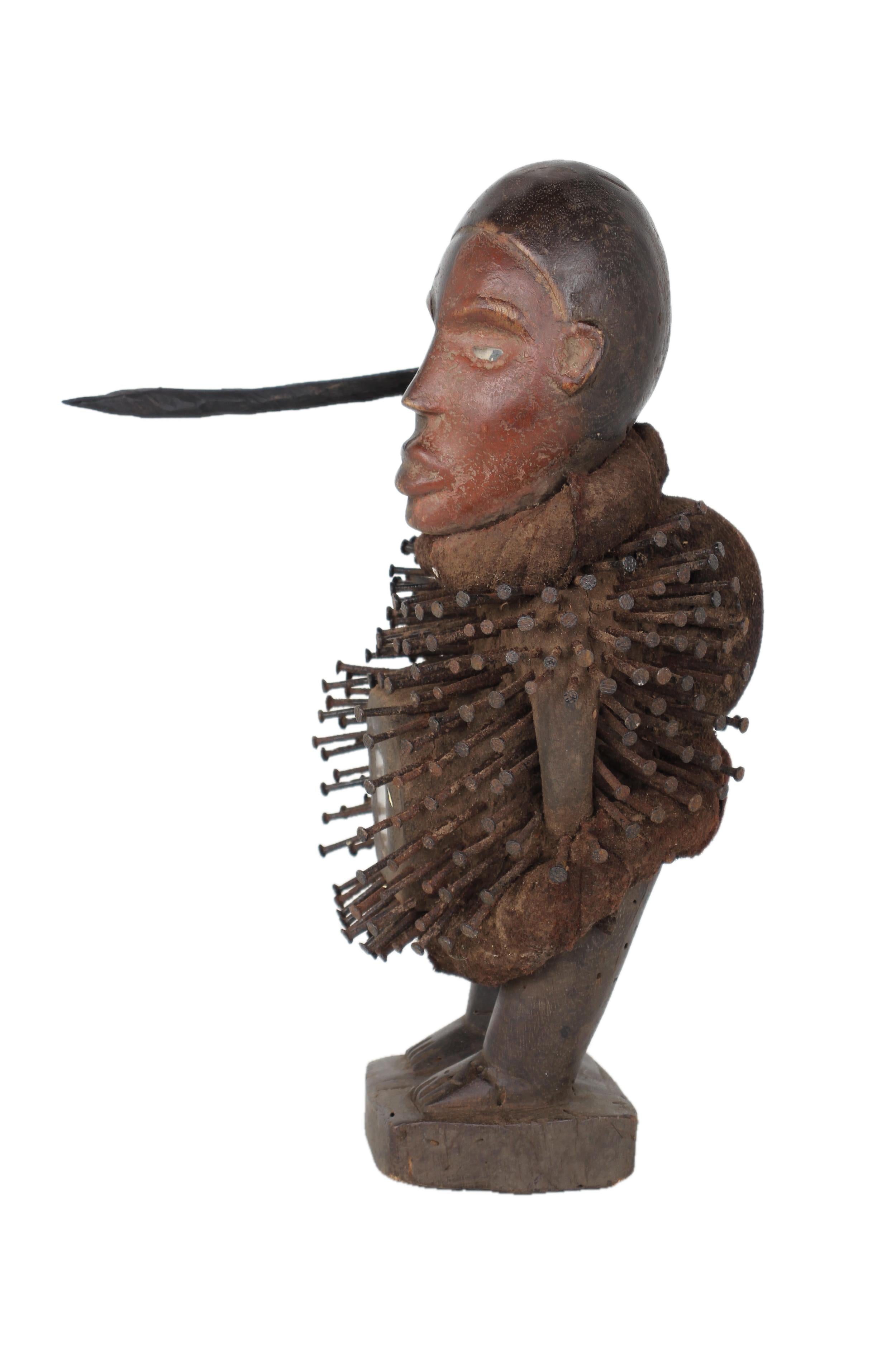 Bakongo Tribe Fetishes ~14.2" Tall - New 2025