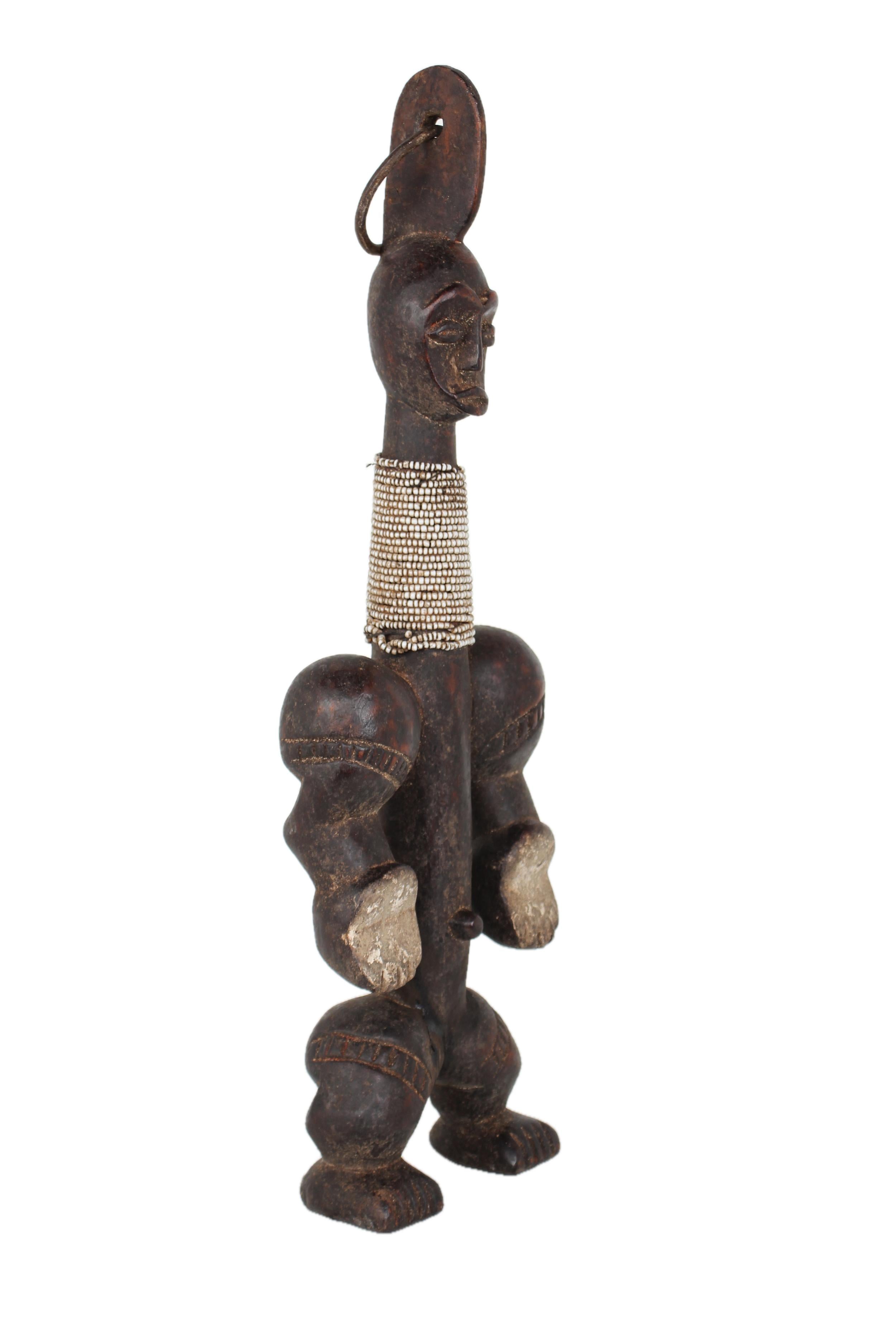 Namji Tribe Wooden Figurine ~20.5" Tall - New 2025 - Wooden and Basket Artifacts