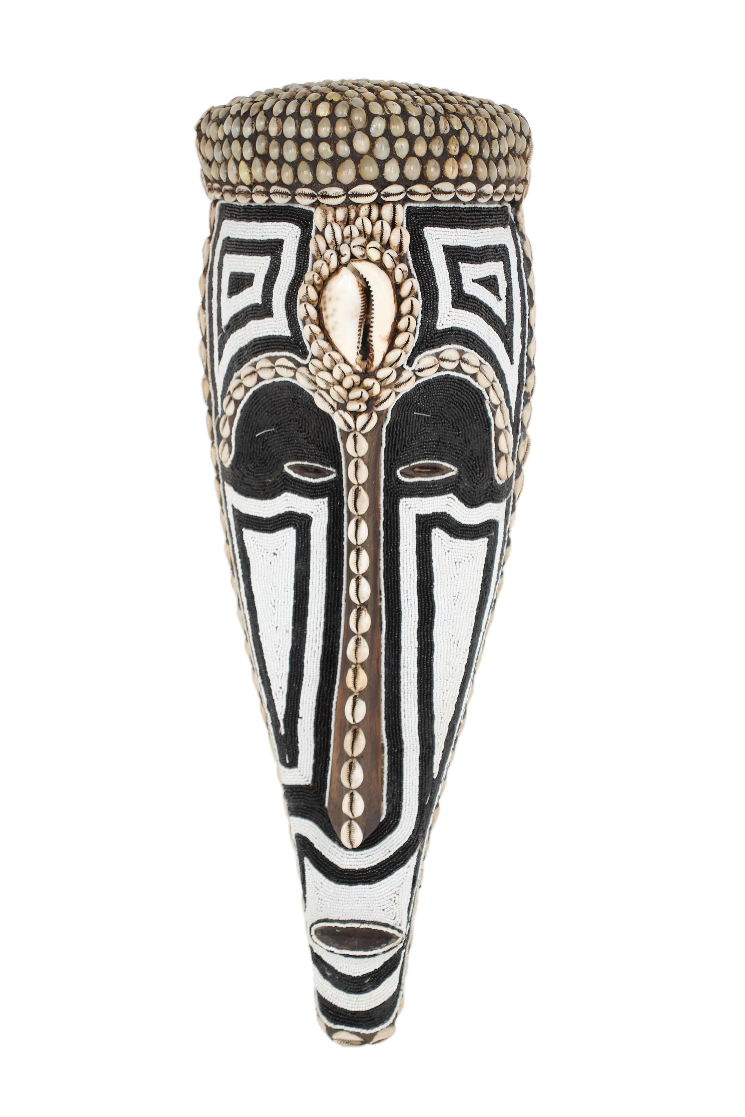 Fang Tribe Beaded Artifacts ~26.0" Tall - New 2025