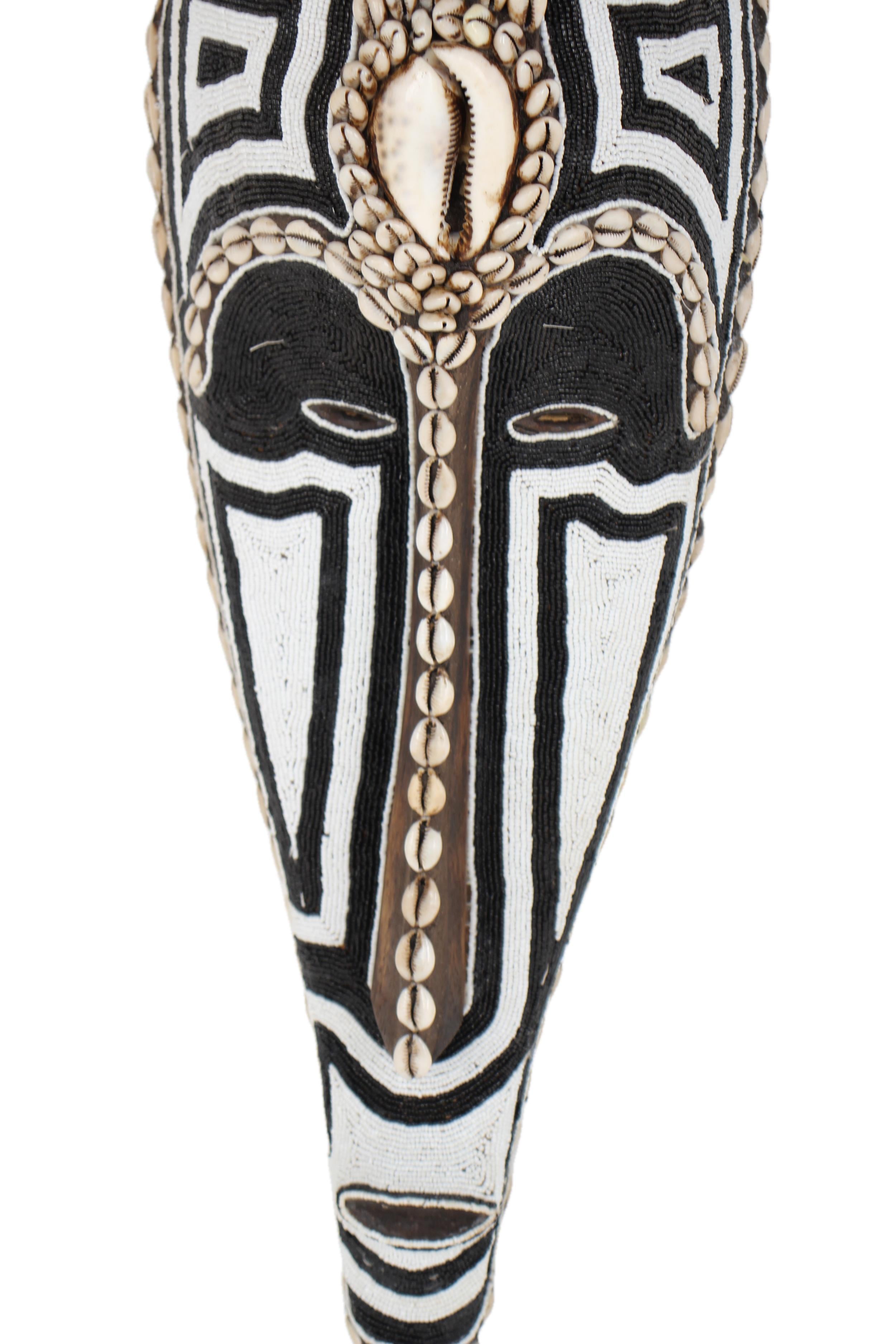Fang Tribe Beaded Artifacts ~26.0" Tall - New 2025