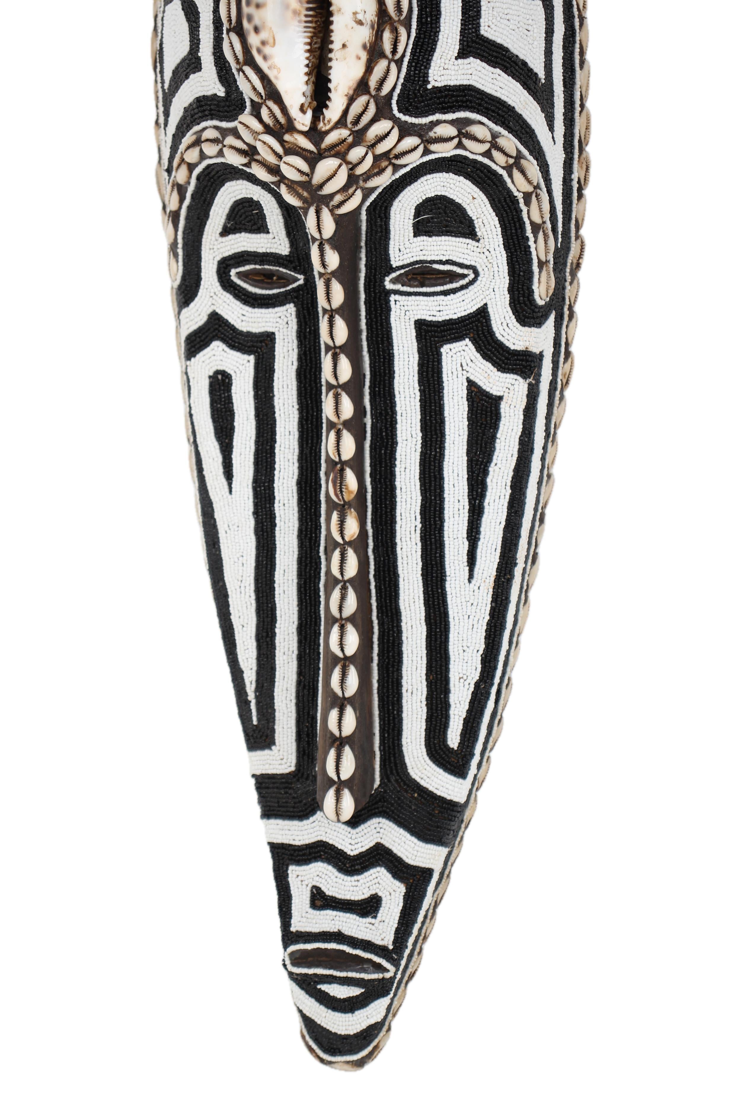 Fang Tribe Beaded Artifacts ~29.5" Tall - New 2025