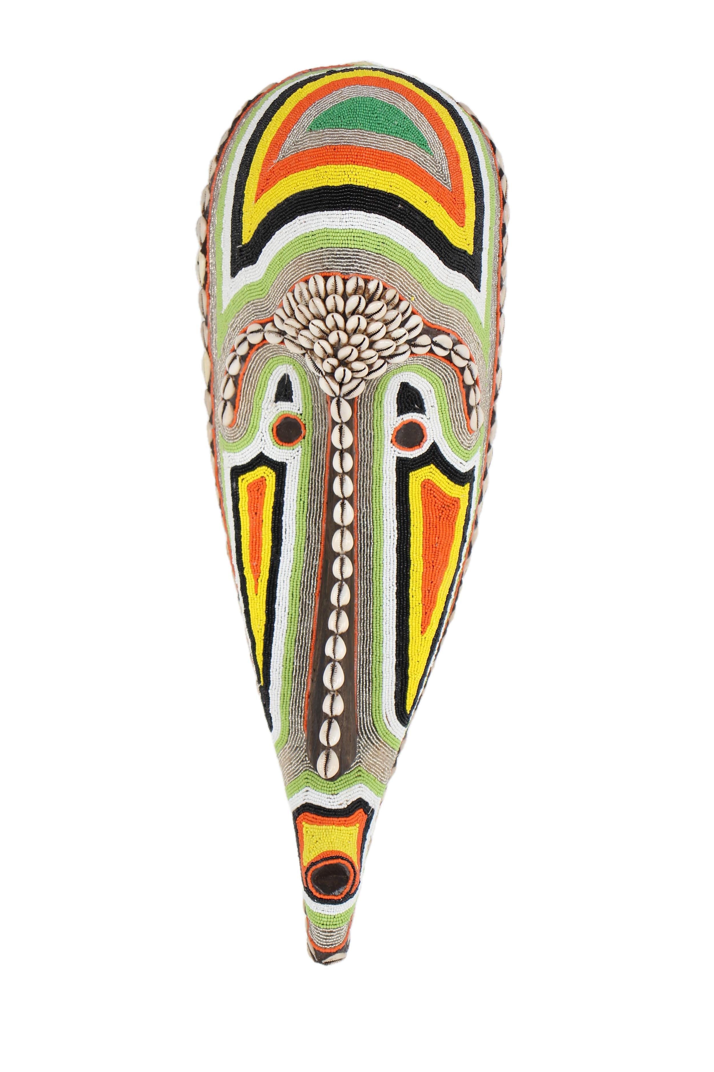 Fang Tribe Beaded Artifacts ~24.0" Tall - New 2025