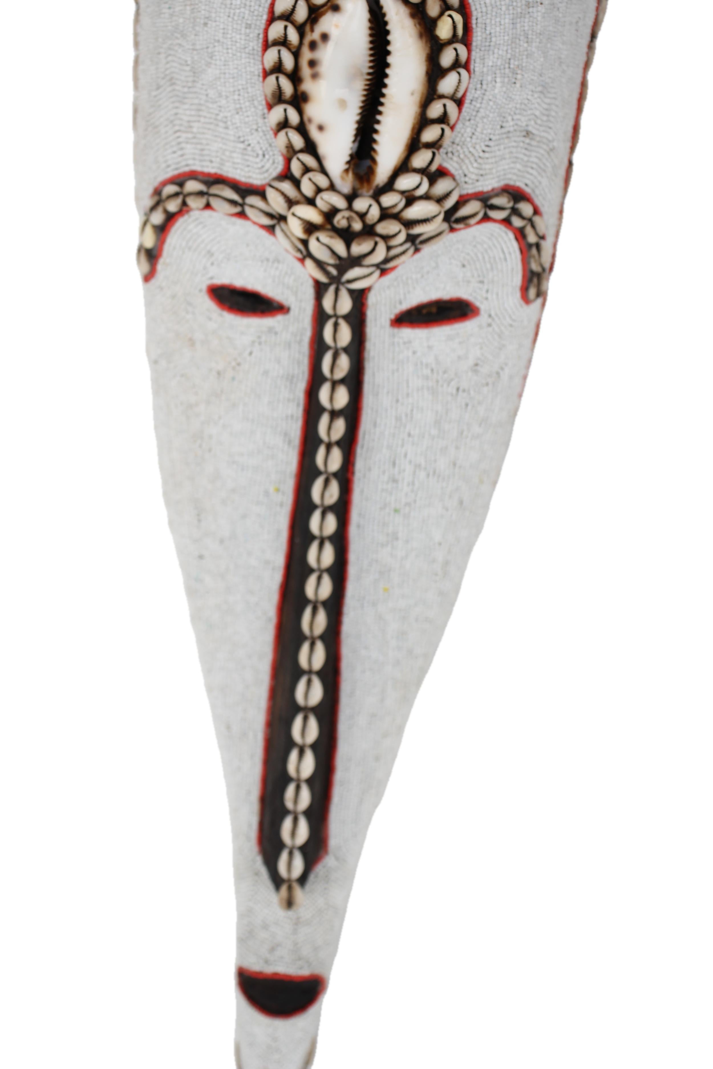 Fang Tribe Beaded Artifacts ~26.8" Tall - New 2025