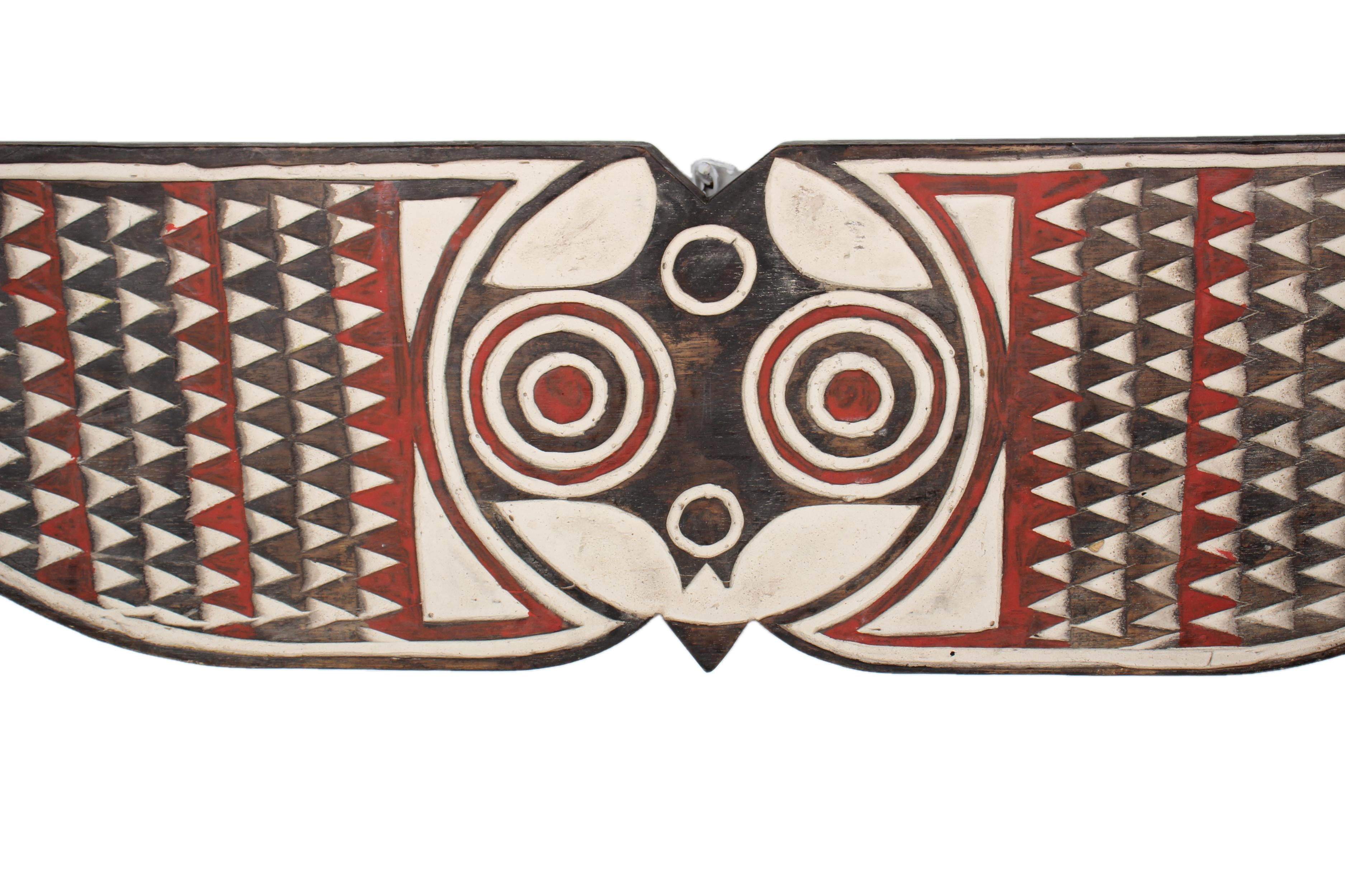 Bwa Tribe Wing Mask ~10.2" Tall - New 2025