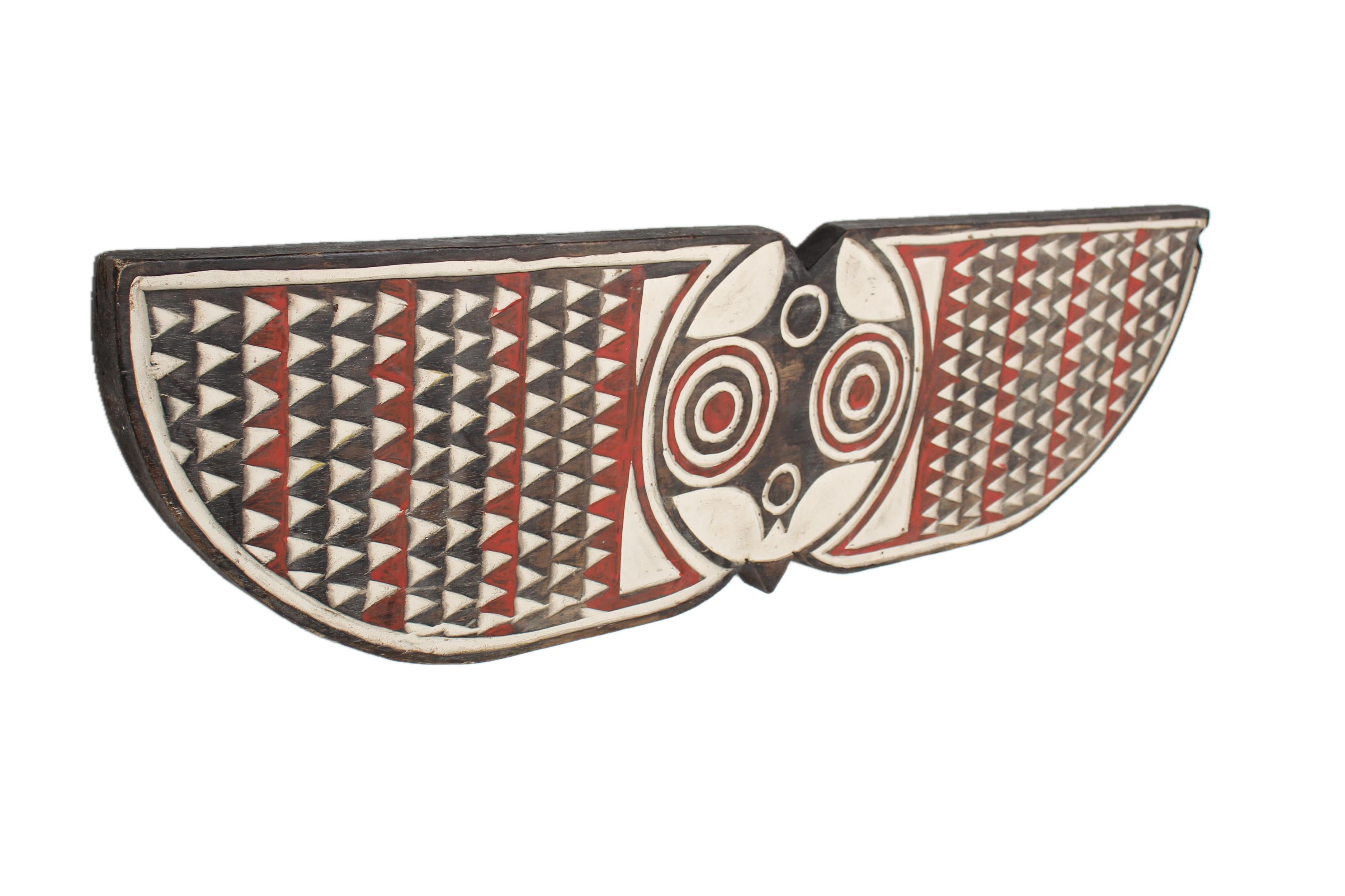 Bwa Tribe Wing Mask ~10.2" Tall - New 2025 - West African Artifacts