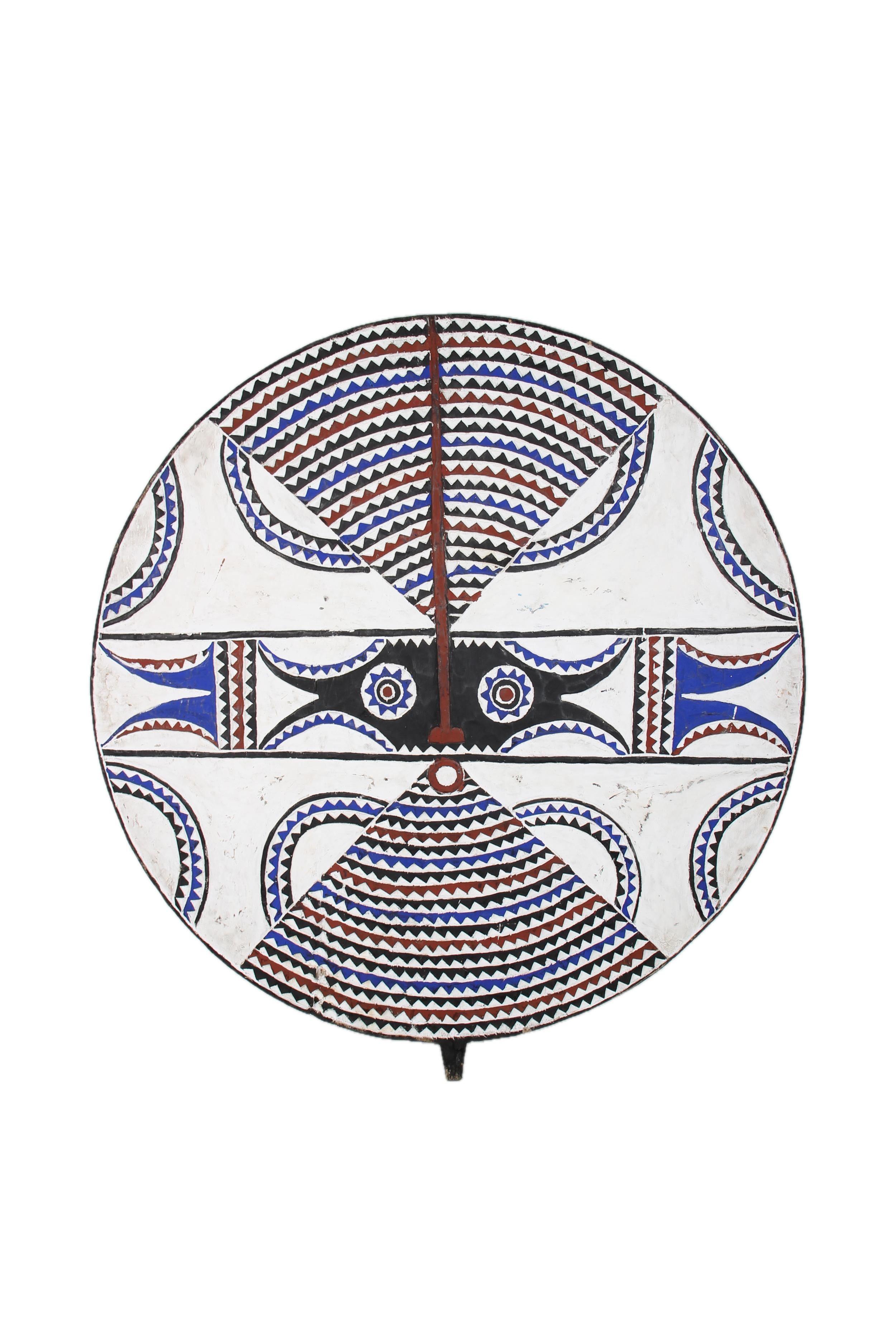 Bobo Tribe Sun Mask ~52.8" Tall - New 2025 - West African Artifacts