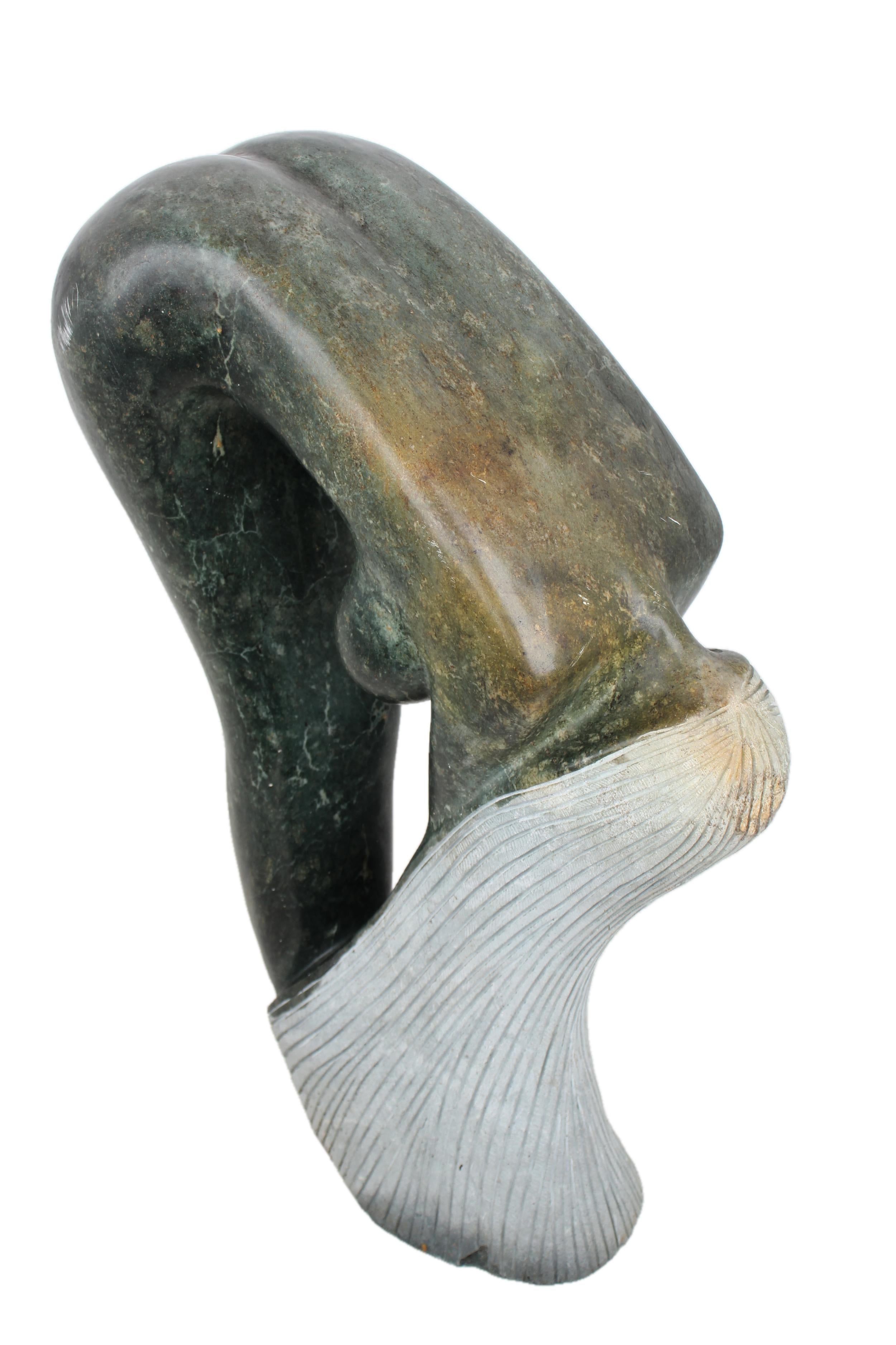 Shona Tribe Opal Stone Bathing Lady ~30.3" Tall - New 2025 - Shona