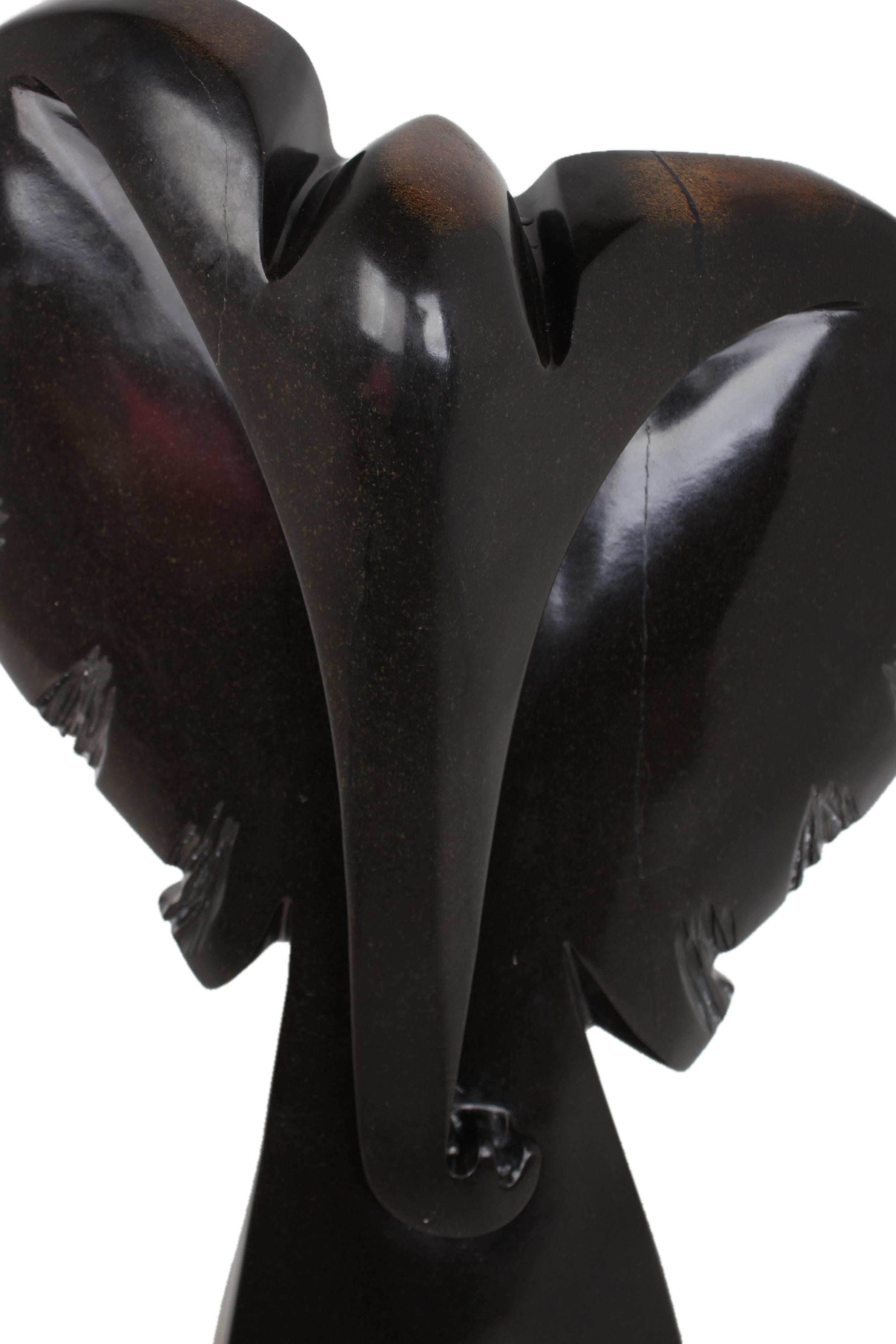 Shona Tribe Springstone Elephant ~35.0" Tall - New 2025 - Shona Stone