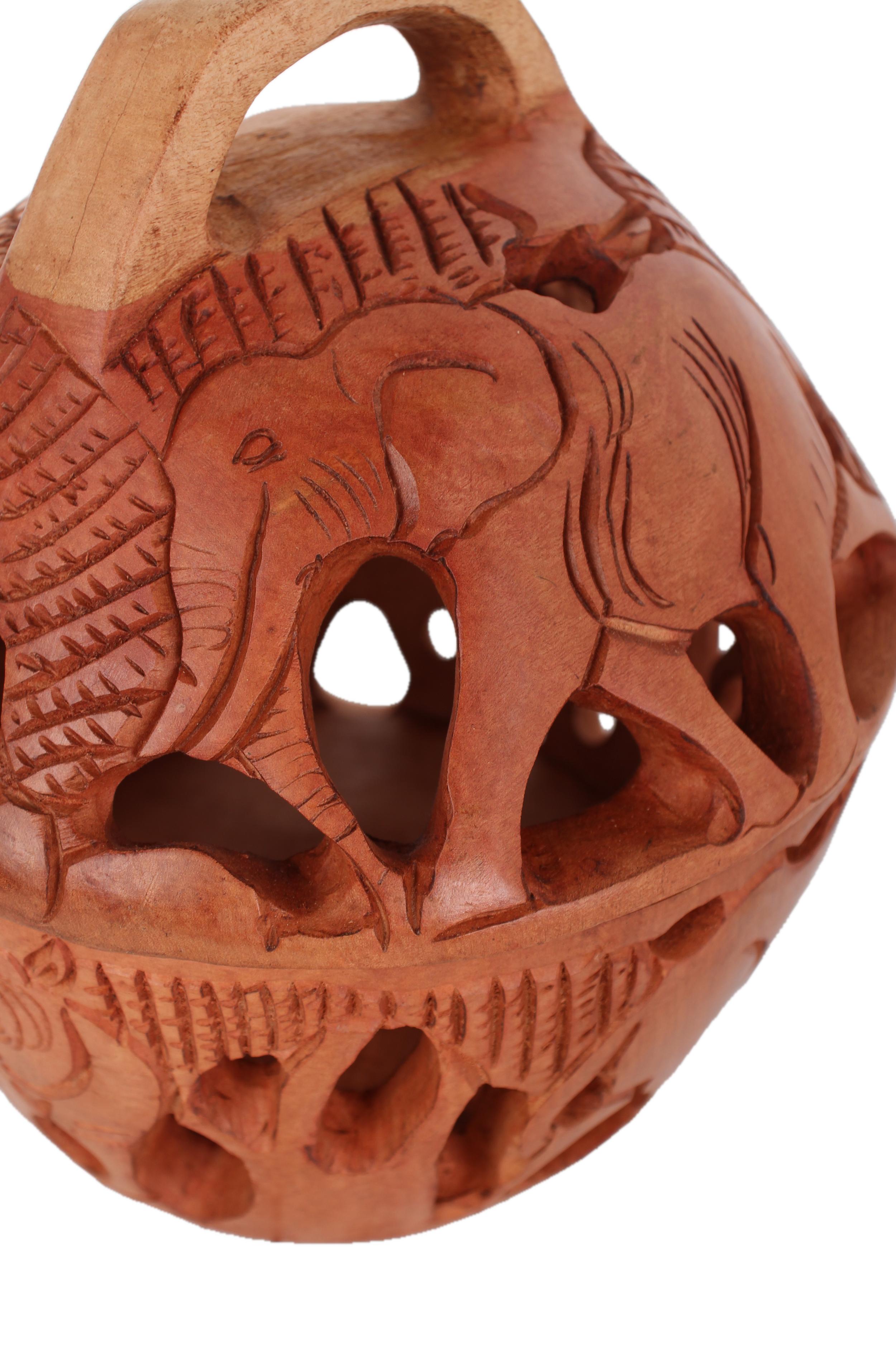 Ndebele/Matabele Tribe Motopo Basket ~10.6" Tall - New 2025 - Wooden and Basket Artifacts