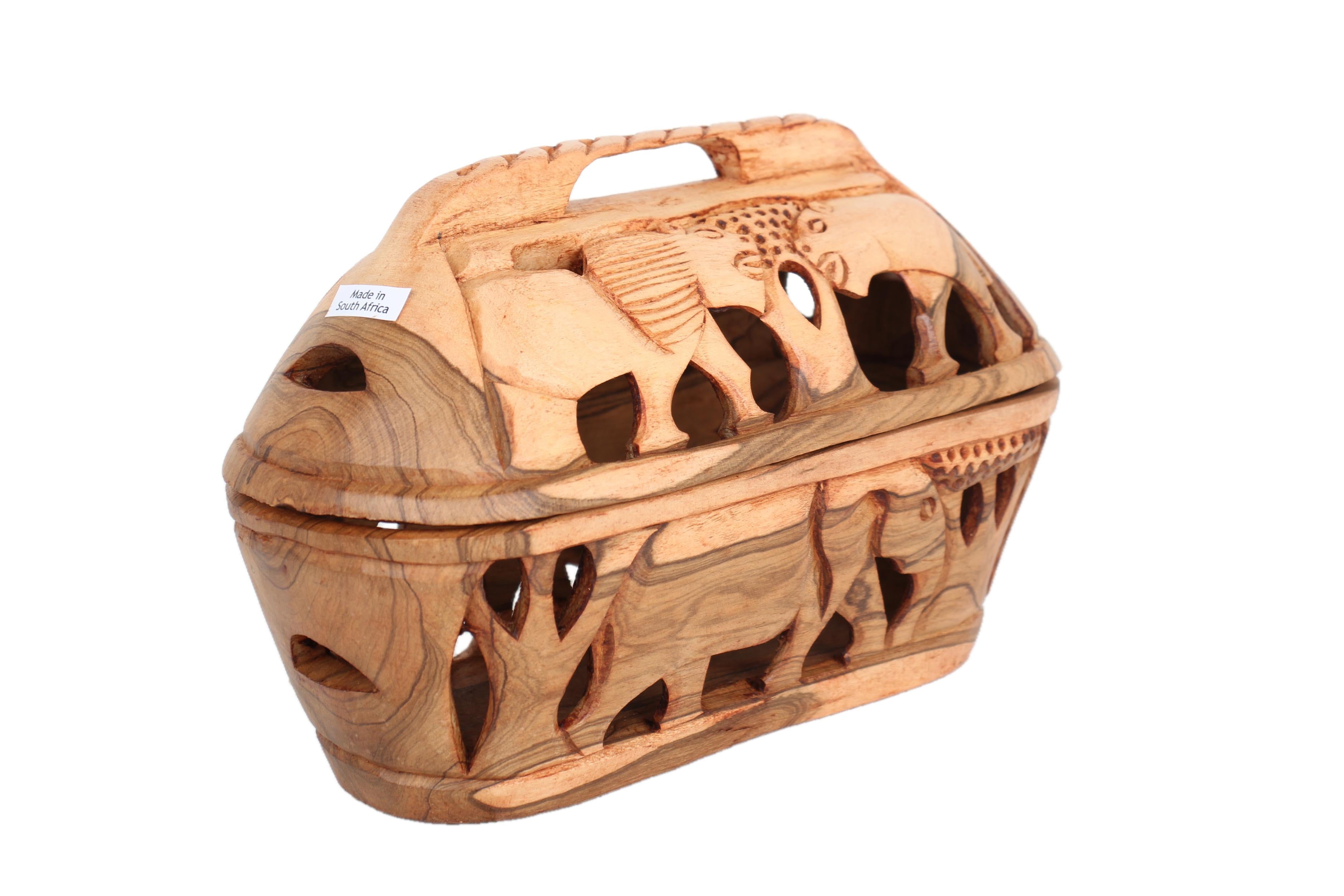 Ndebele/Matabele Tribe Motopo Basket ~7.1" Tall - New 2025 - Wooden and Basket Artifacts