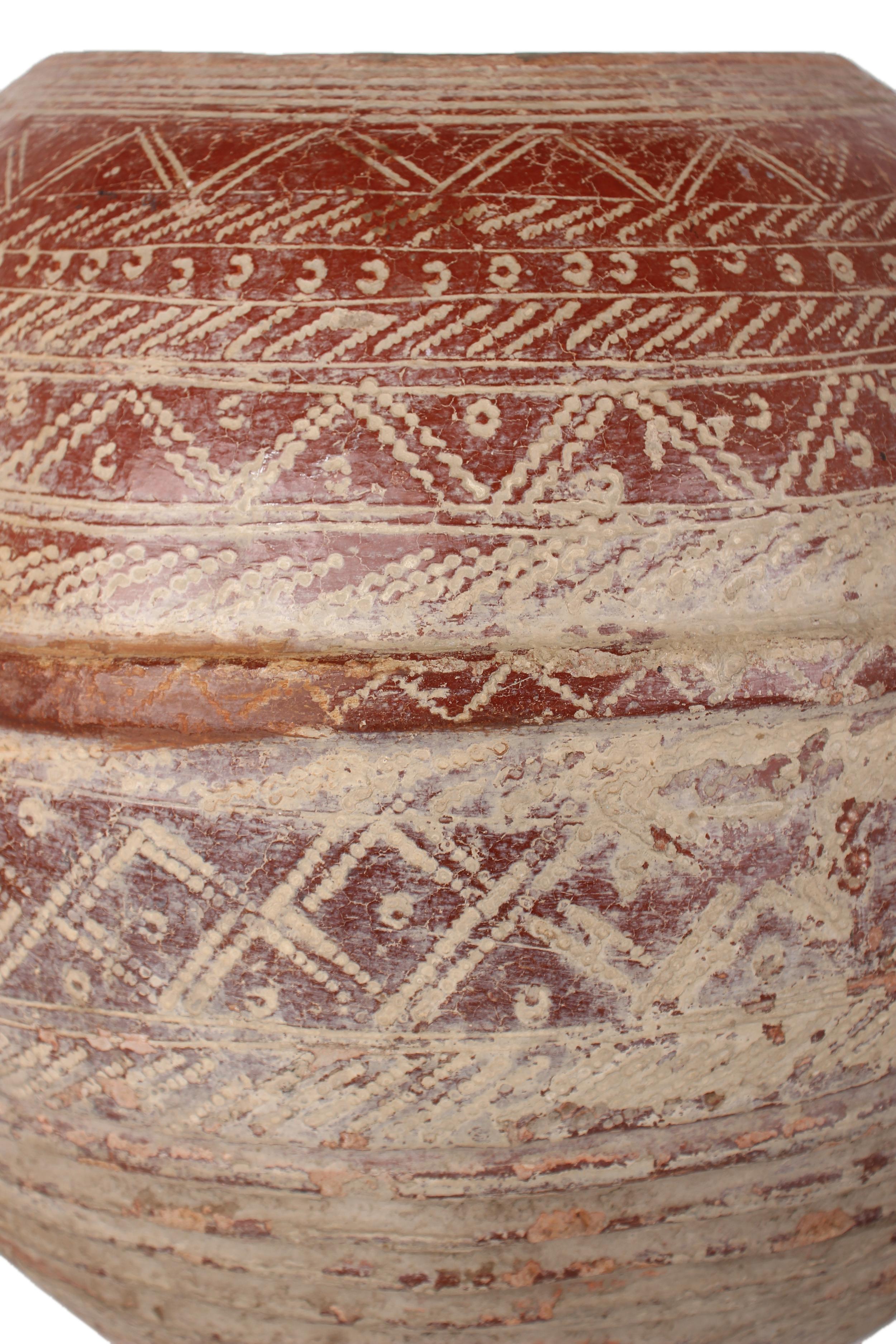 Igbo/Ibo Tribe Terracotta Antique Pot ~16.5" Tall - New 2025 - West African Artifacts