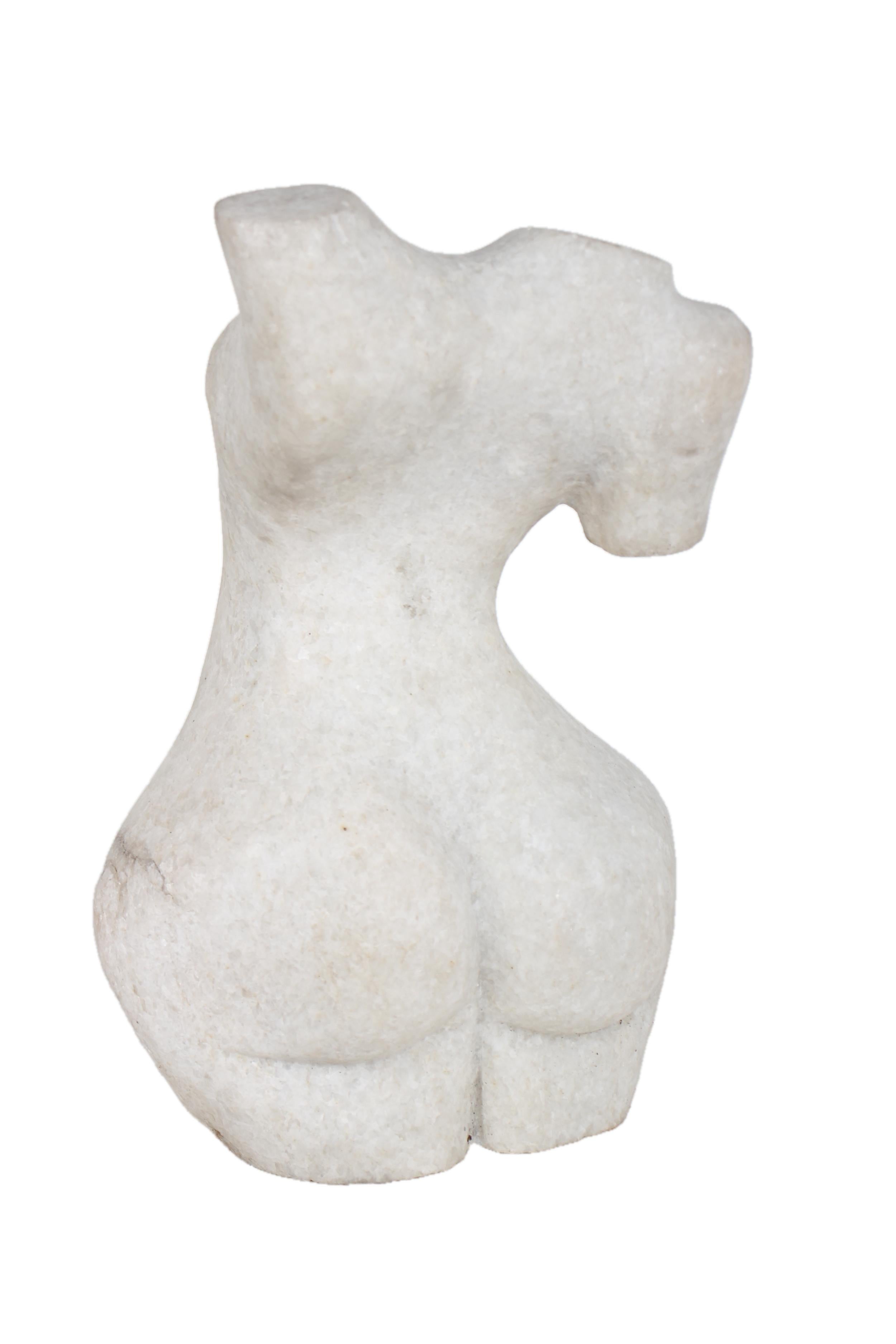 Shona Tribe Dolomite Stone Female Torsos ~15.7" Tall - New 2025 - Shona Stone