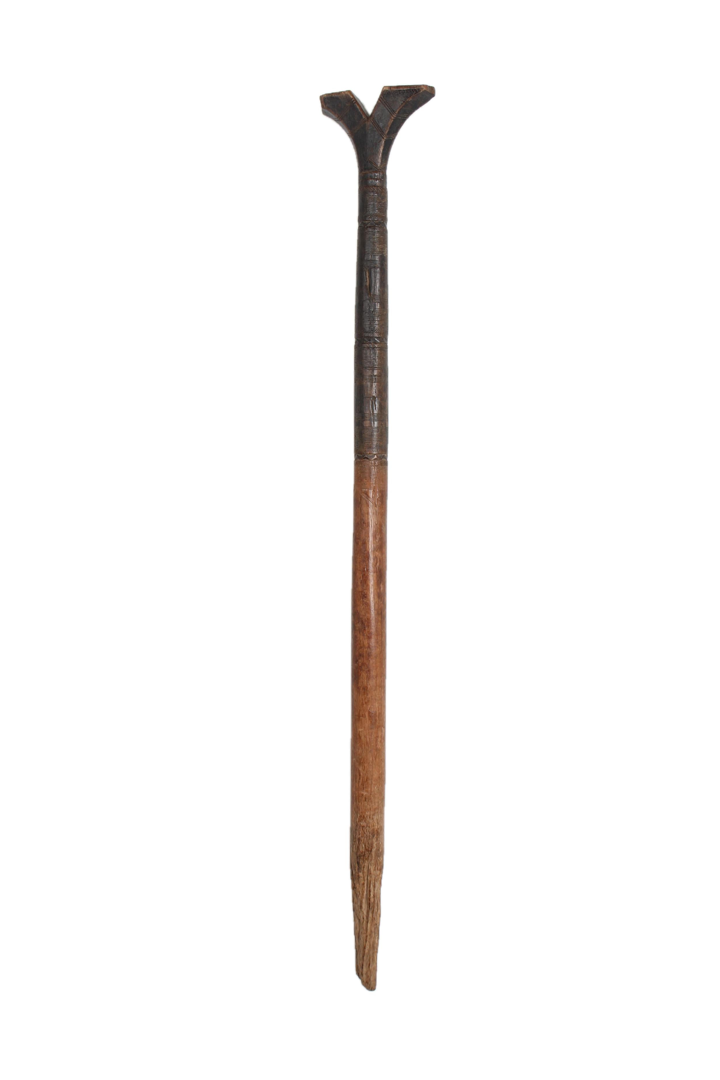 Tuareg Tribe Walking Stick ~42.1" Tall - New 2025