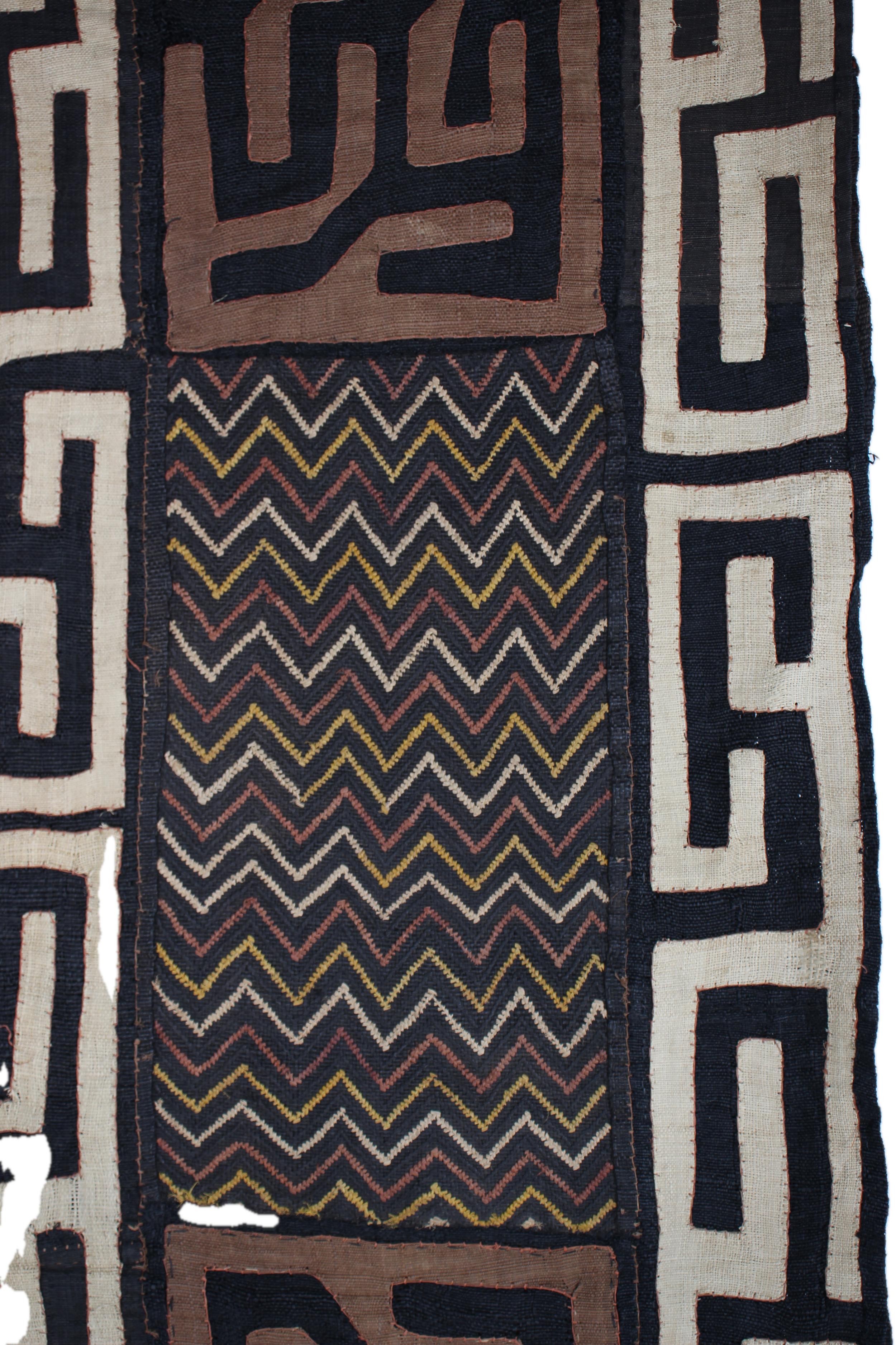 Kuba/Bakuba Tribe African Fabric ~157.5" Tall - New 2025