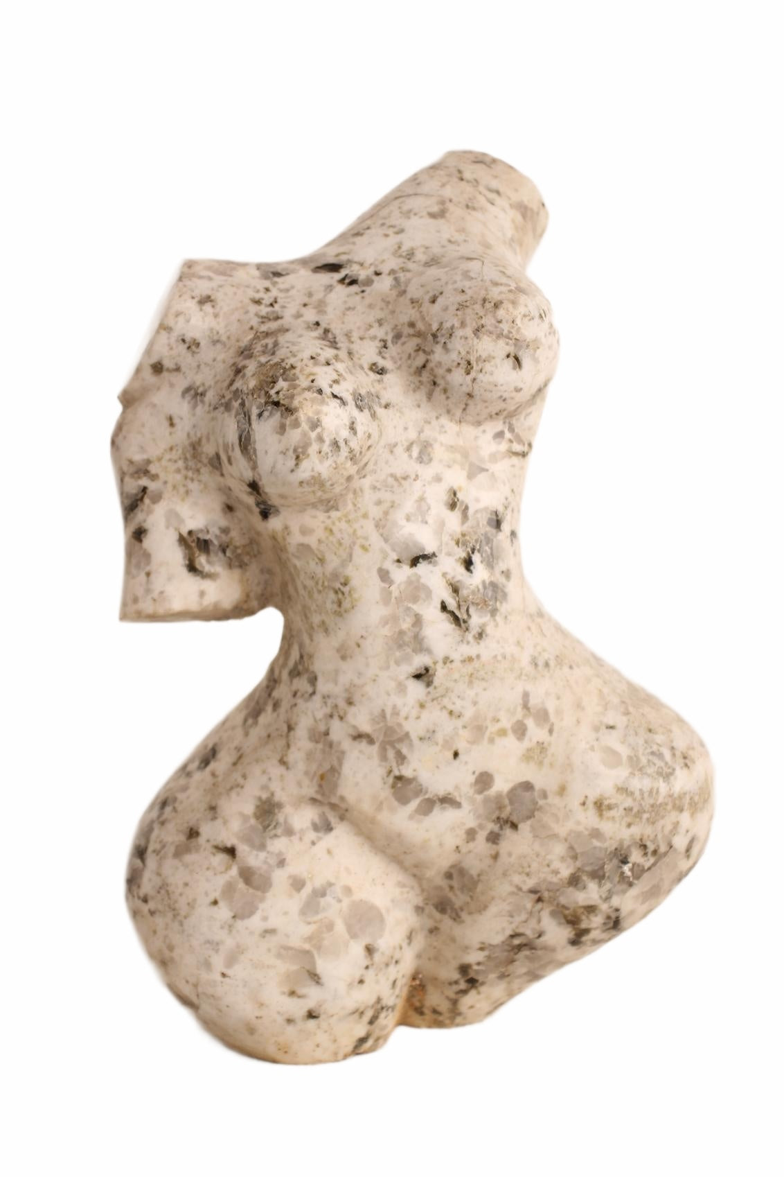 Shona Tribe Dolomite Female Torsos ~12.2" Tall (New 2026) - Sculpture & Statuary