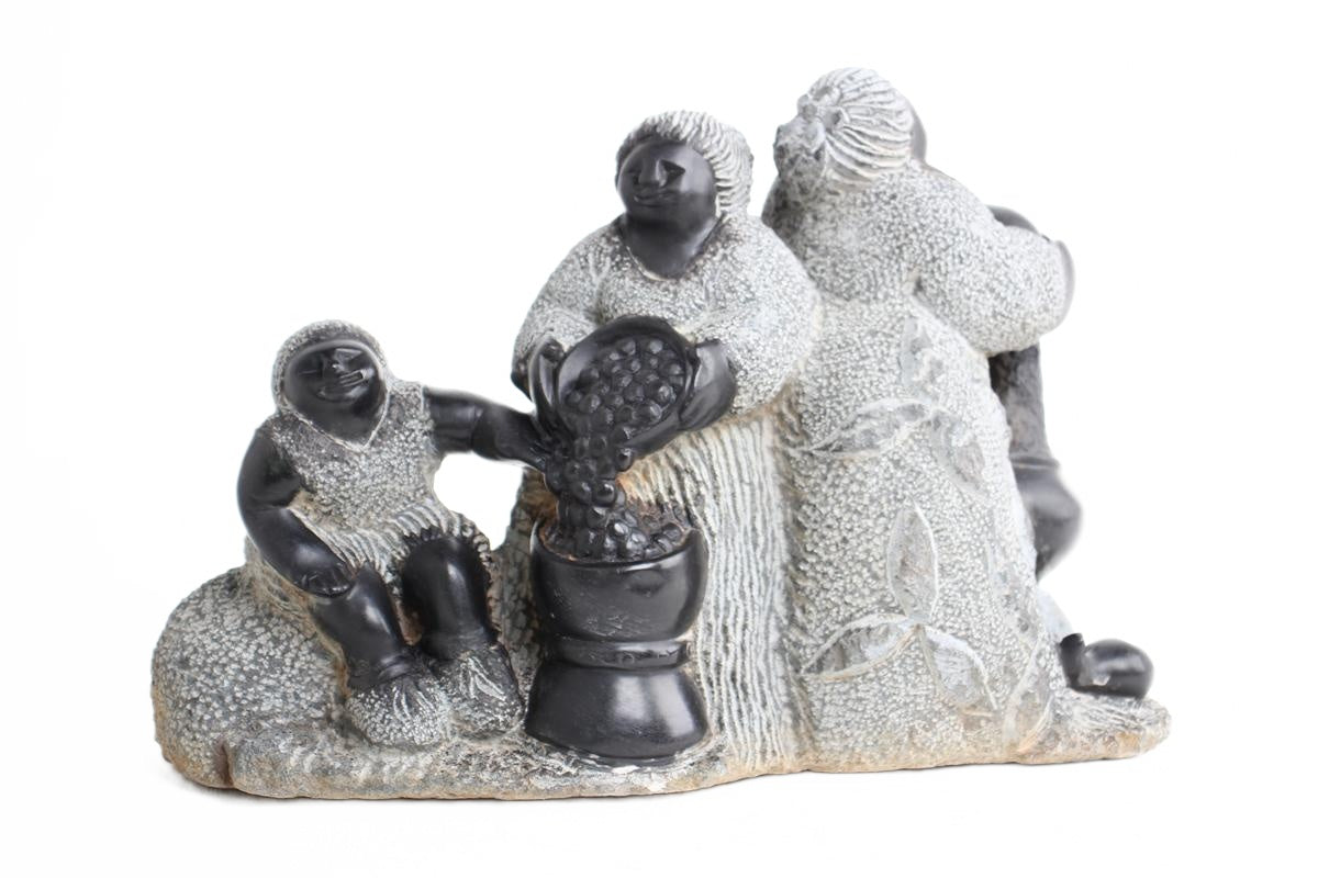 Shona Tribe Springstone Fat Mamas ~12.6" Tall (New 2026) - Sculpture & Statuary