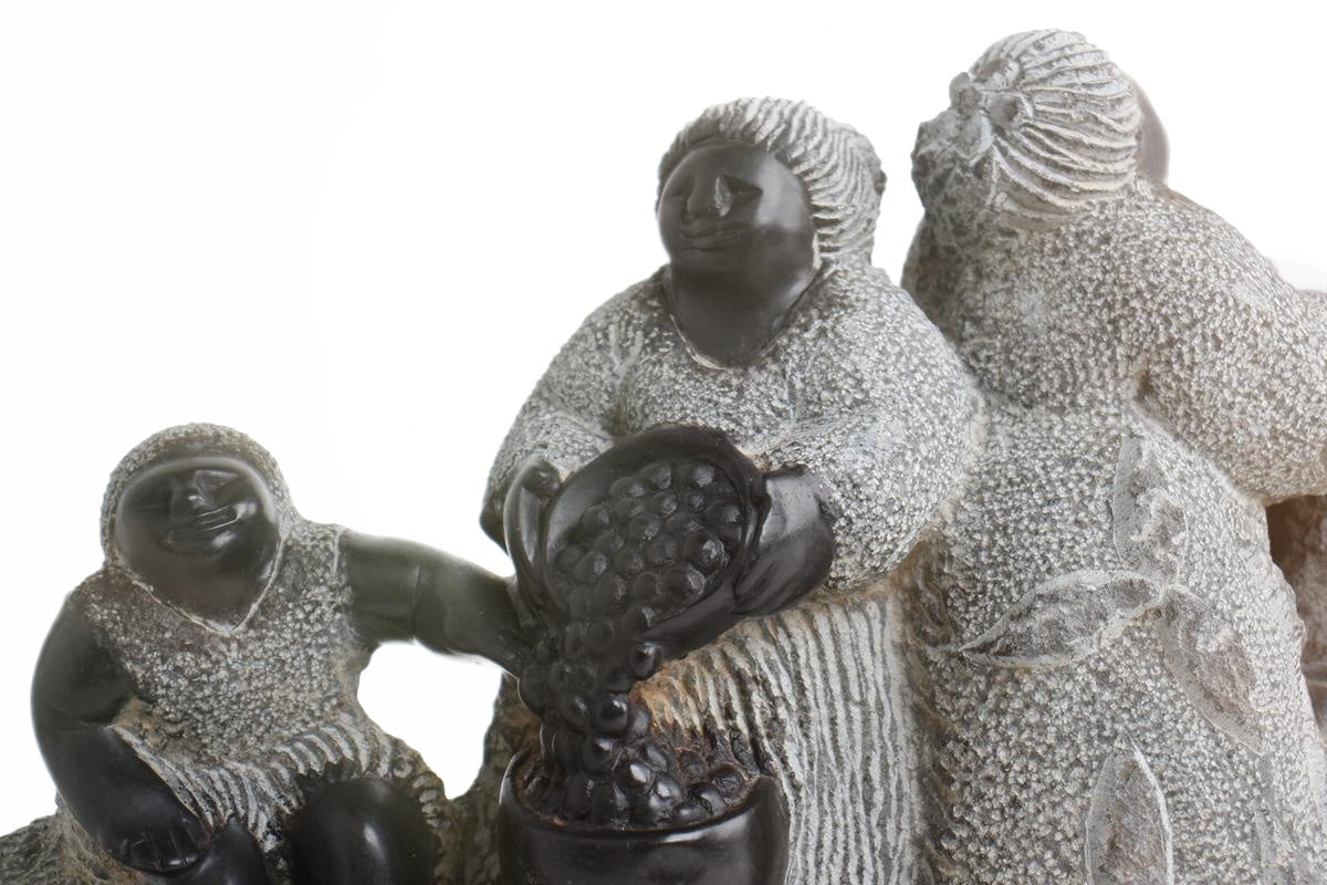 Shona Tribe Springstone Fat Mamas ~12.6" Tall (New 2026) - Sculpture & Statuary