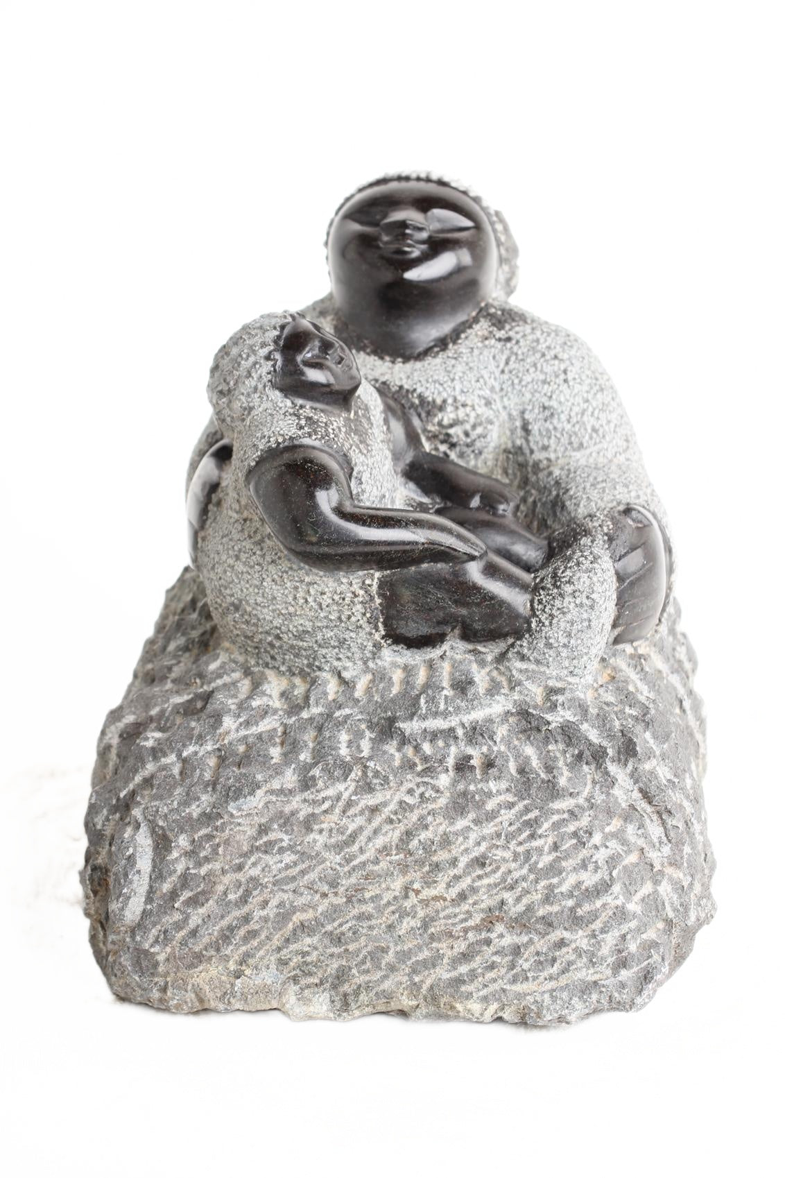 Shona Tribe Springstone Fat Mamas ~11.8" Tall (New 2026) - Sculpture & Statuary