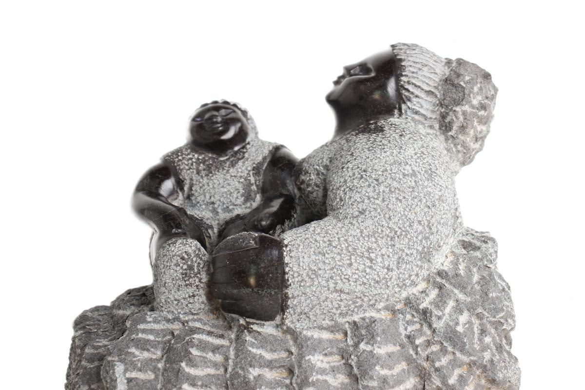 Shona Tribe Springstone Fat Mamas ~11.8" Tall (New 2026) - Sculpture & Statuary