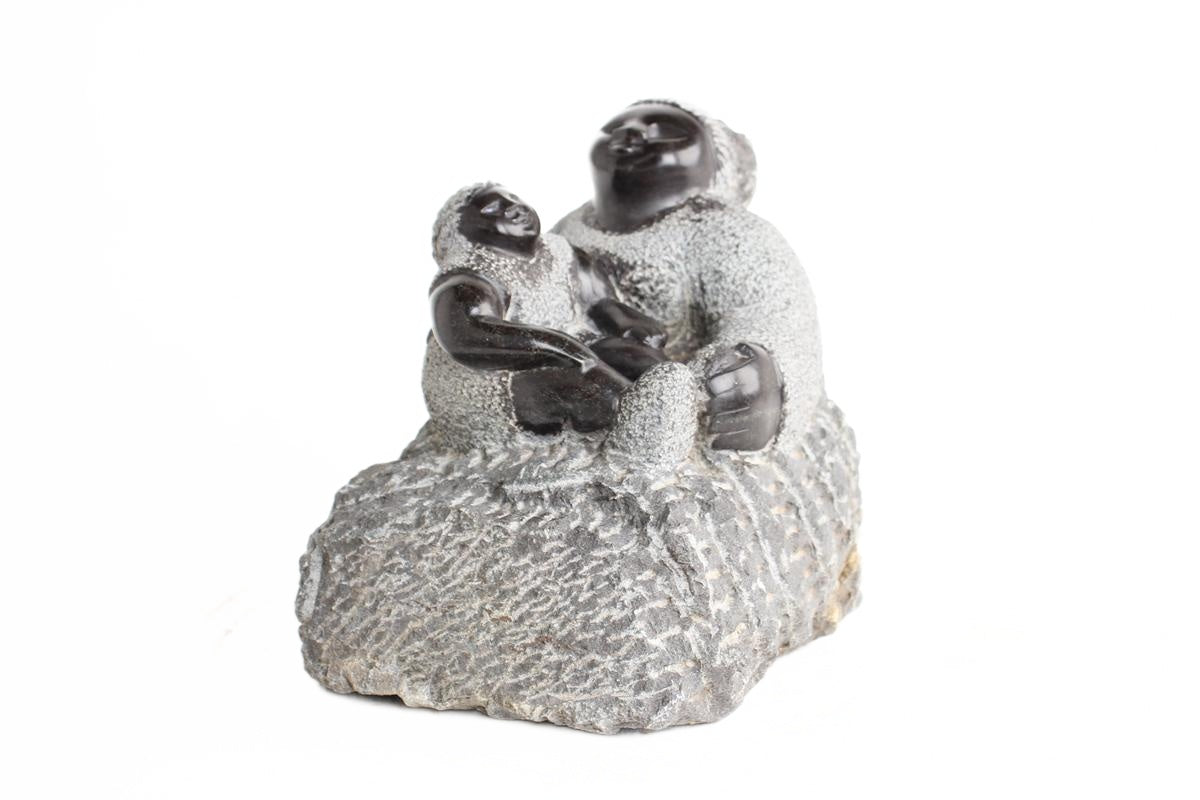 Shona Tribe Springstone Fat Mamas ~11.8" Tall (New 2026) - Sculpture & Statuary
