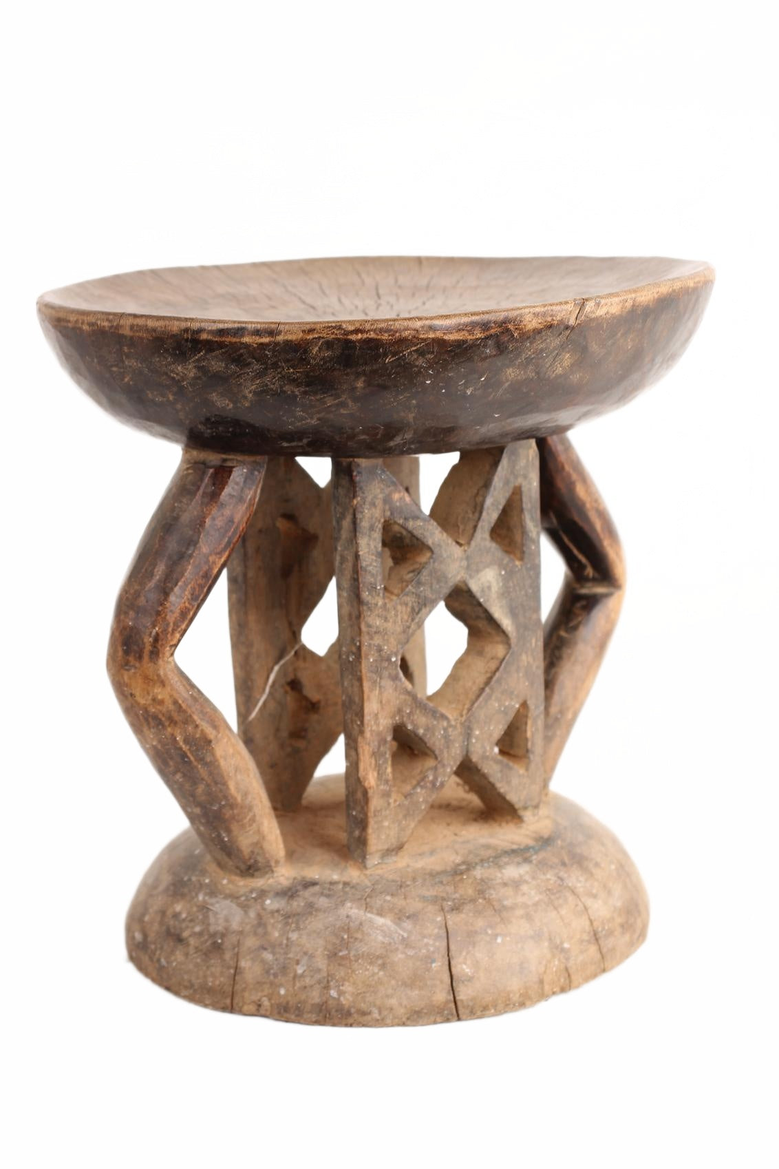 Tonga Tribe Stools ~12.2" Tall (New 2026) - Furniture