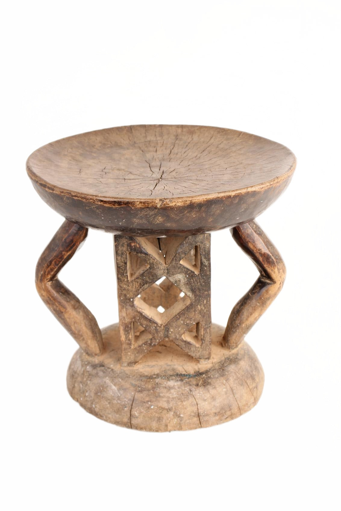 Tonga Tribe Stools ~12.2" Tall (New 2026) - Furniture