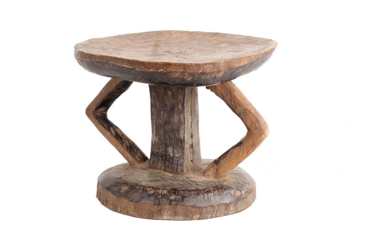 Tonga Tribe Stools ~11.4" Tall (New 2026) - Furniture