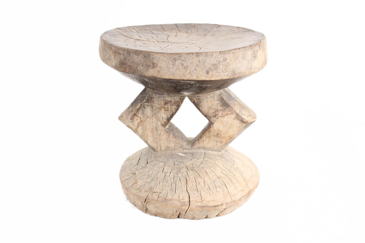 Tonga Tribe Stools ~12.2" Tall (New 2026) - Furniture