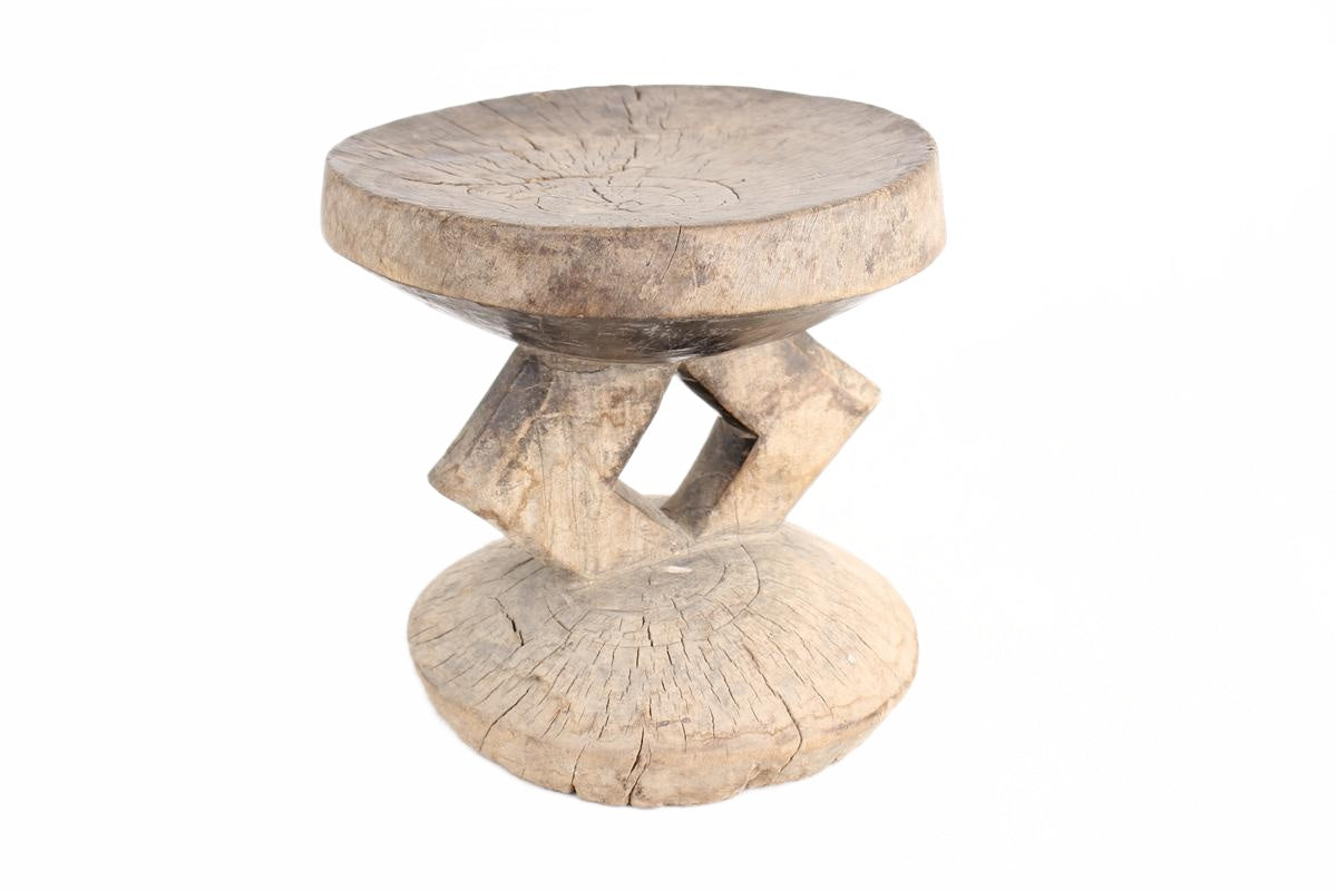 Tonga Tribe Stools ~12.2" Tall (New 2026) - Furniture