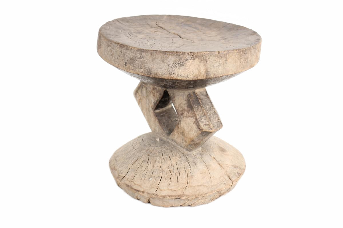 Tonga Tribe Stools ~12.2" Tall (New 2026) - Furniture