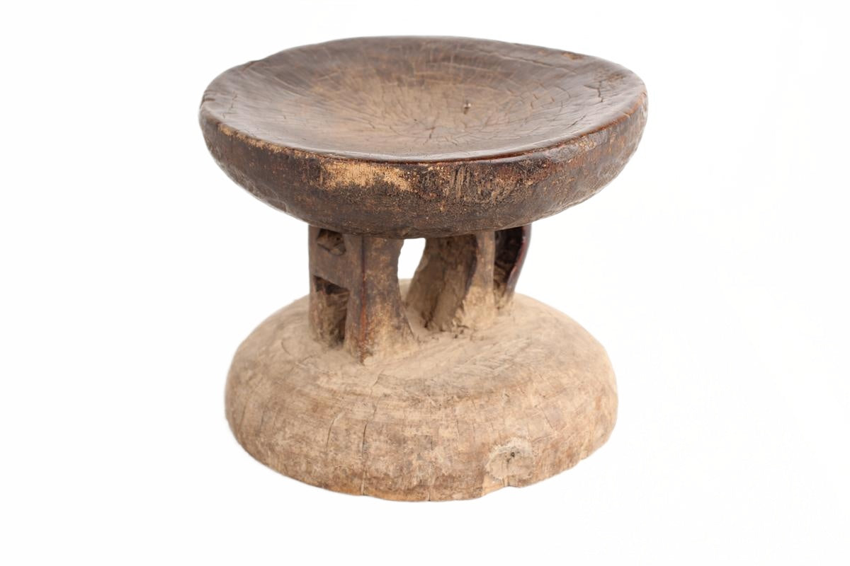 Tonga Tribe Stools ~11.4" Tall (New 2026) - Furniture