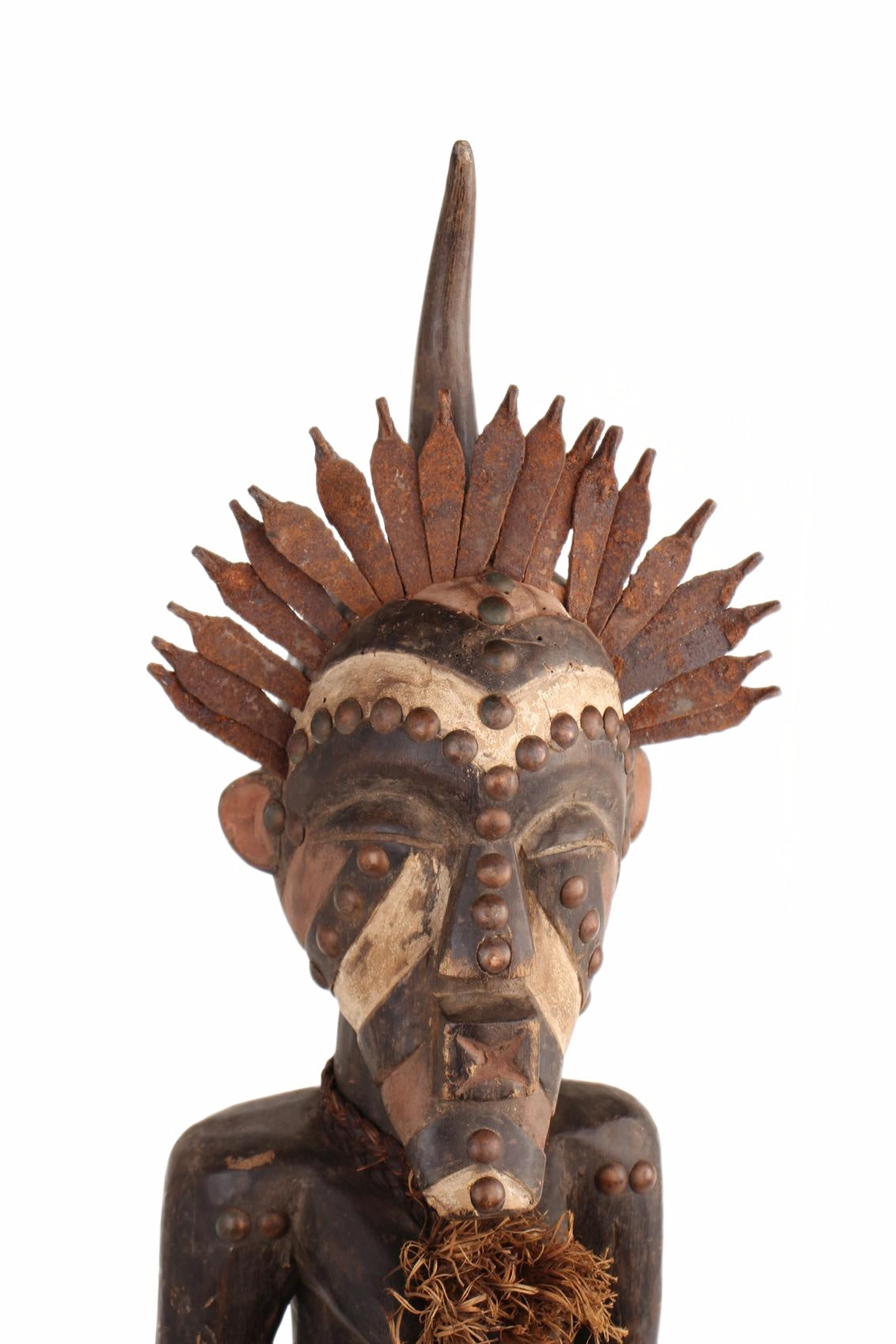 Basongye/Songye Tribe Fetish Statue ~36.2" Tall (New 2026) - Sculpture & Statuary