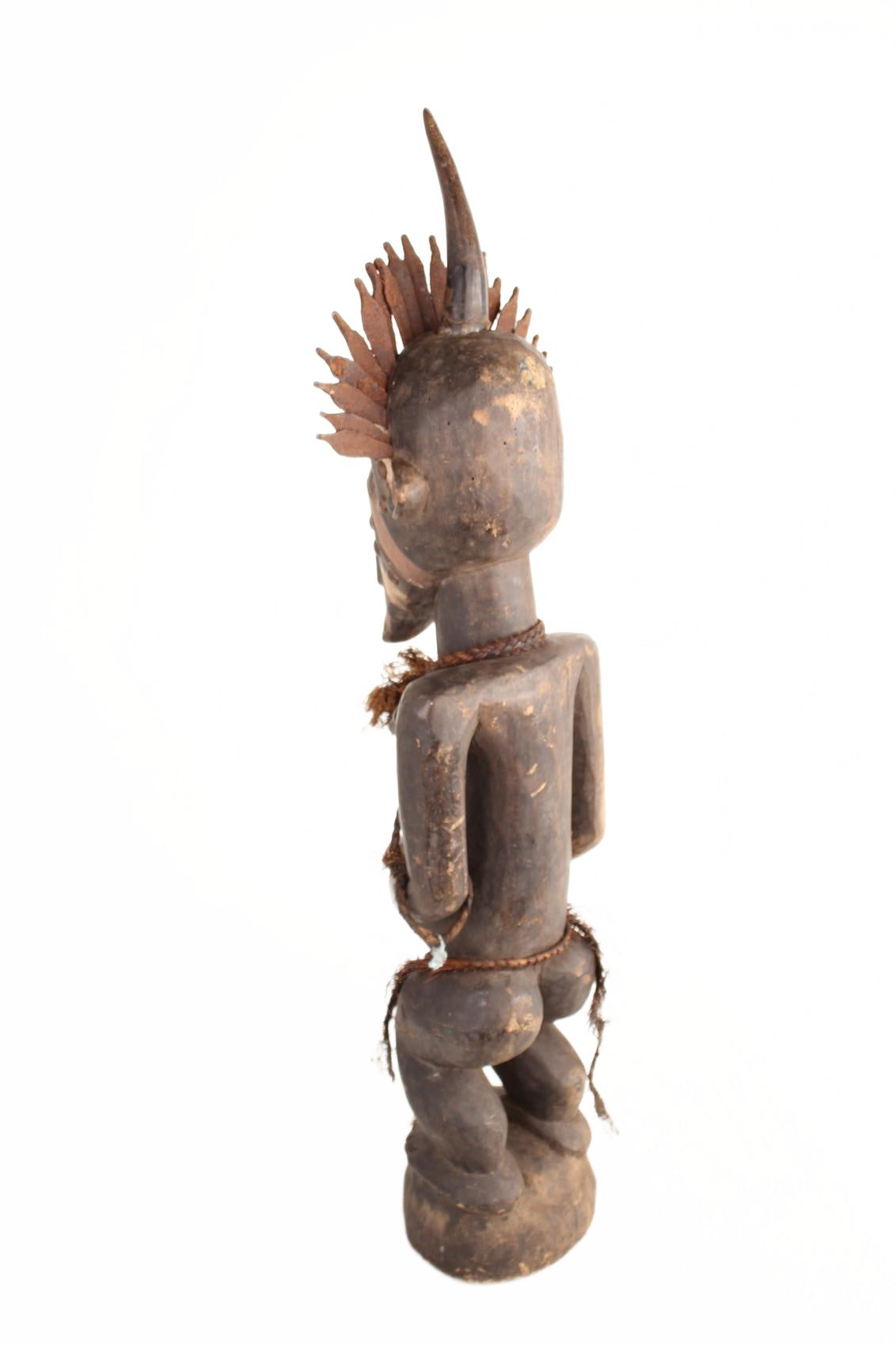 Basongye/Songye Tribe Fetish Statue ~36.2" Tall (New 2026) - Sculpture & Statuary